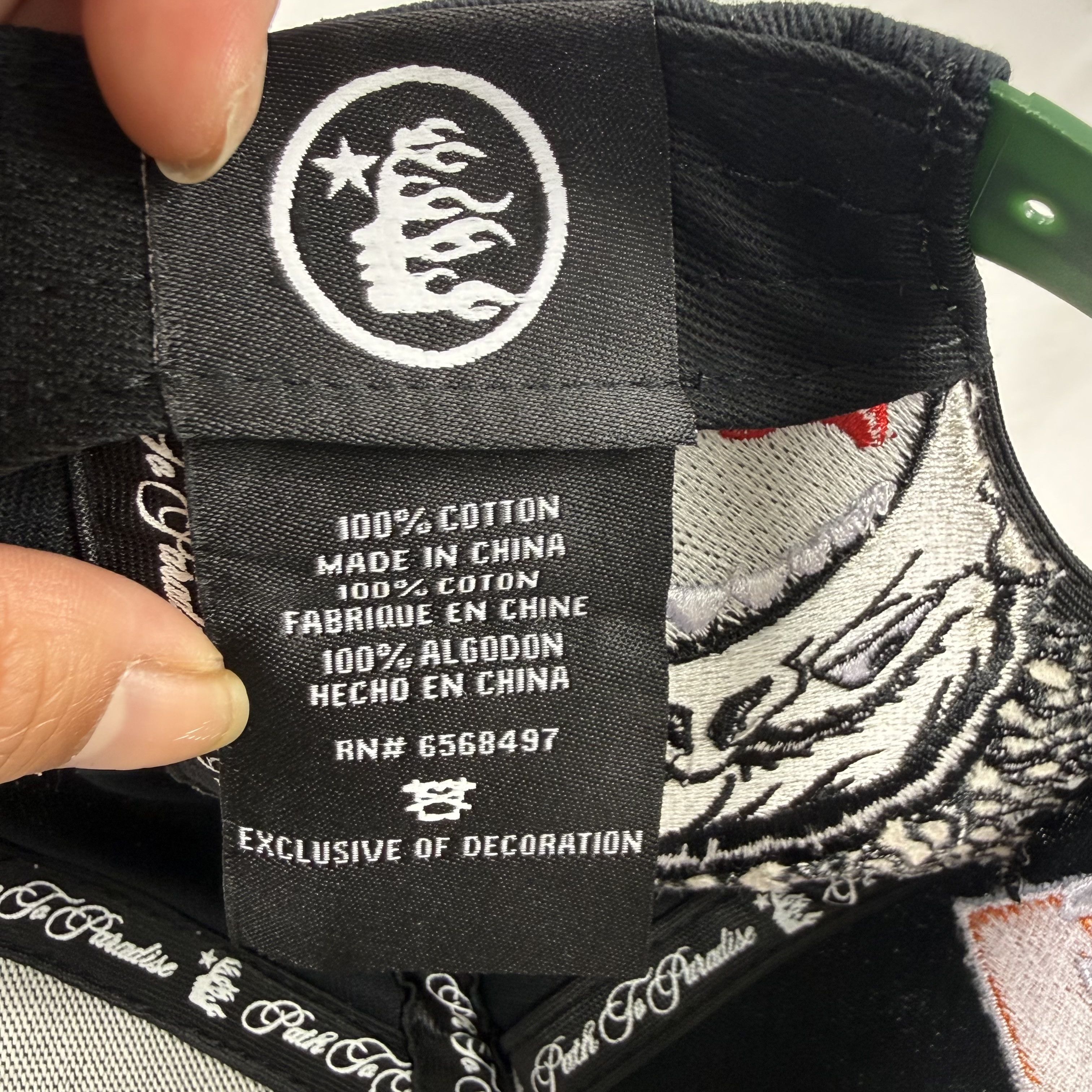 HELLSTAR Hellstar Path To Paradise Snapback Graffiti Embroidery Size ONE SIZE - 8 Thumbnail