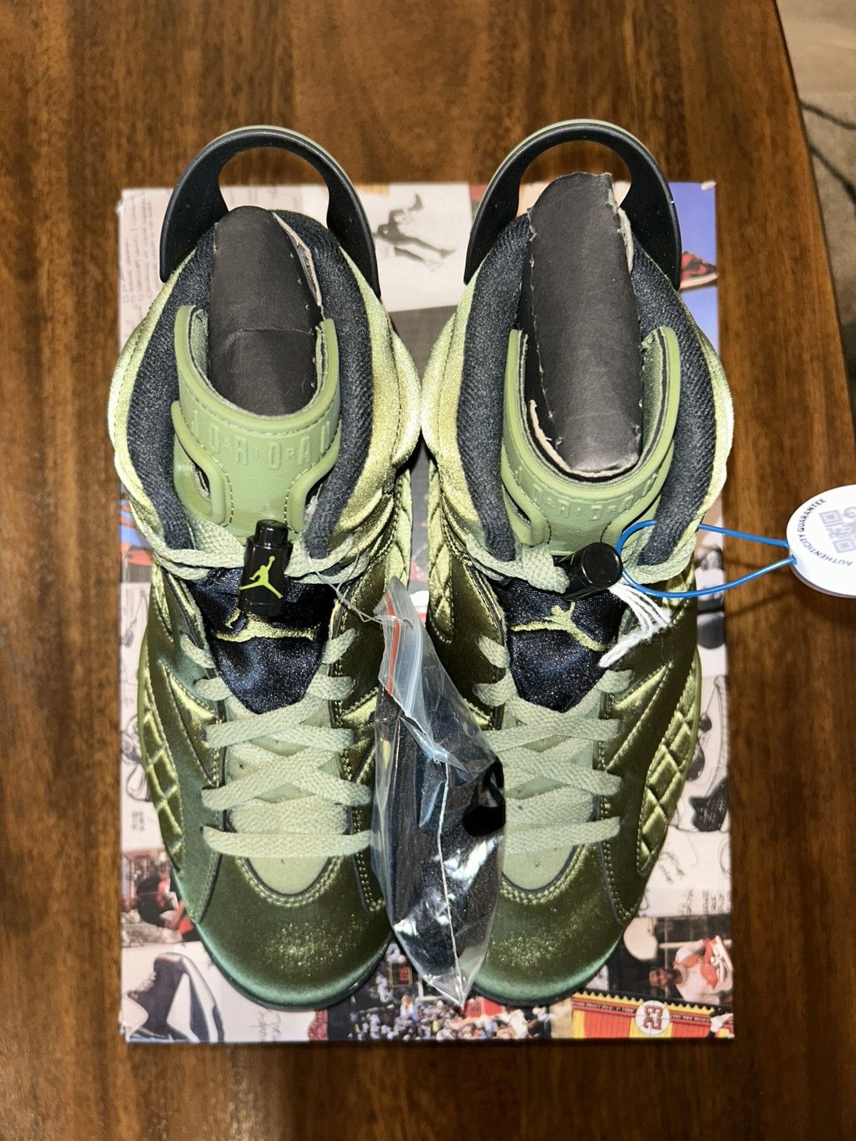 Jordan Brand × Nike Jordan 6 Pinnacle Flight Jacket Size 9 Deadstock AH4614-303 Size US 9 / EU 42 - 6 Thumbnail