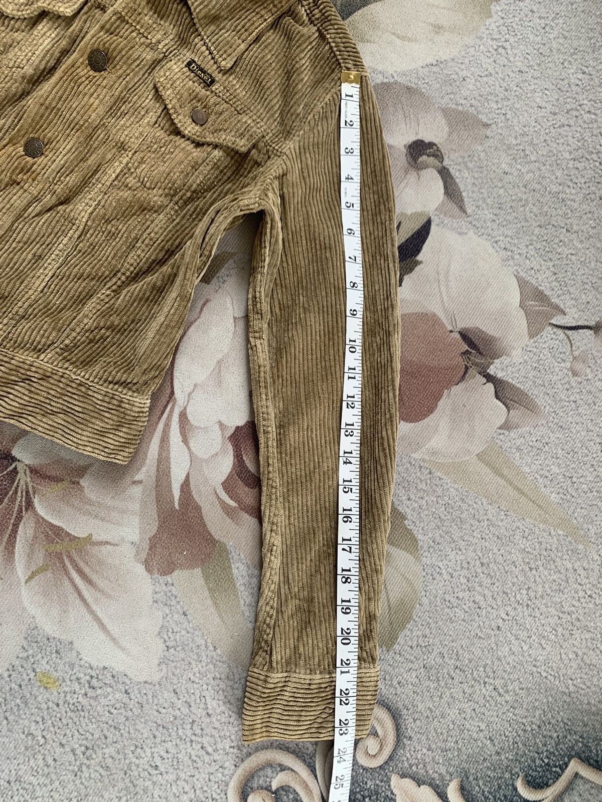 Diesel Diesel Industry Corduroy Crop Style Jacket Made in Italy Size US S / EU 44-46 / 1 - 12 Thumbnail