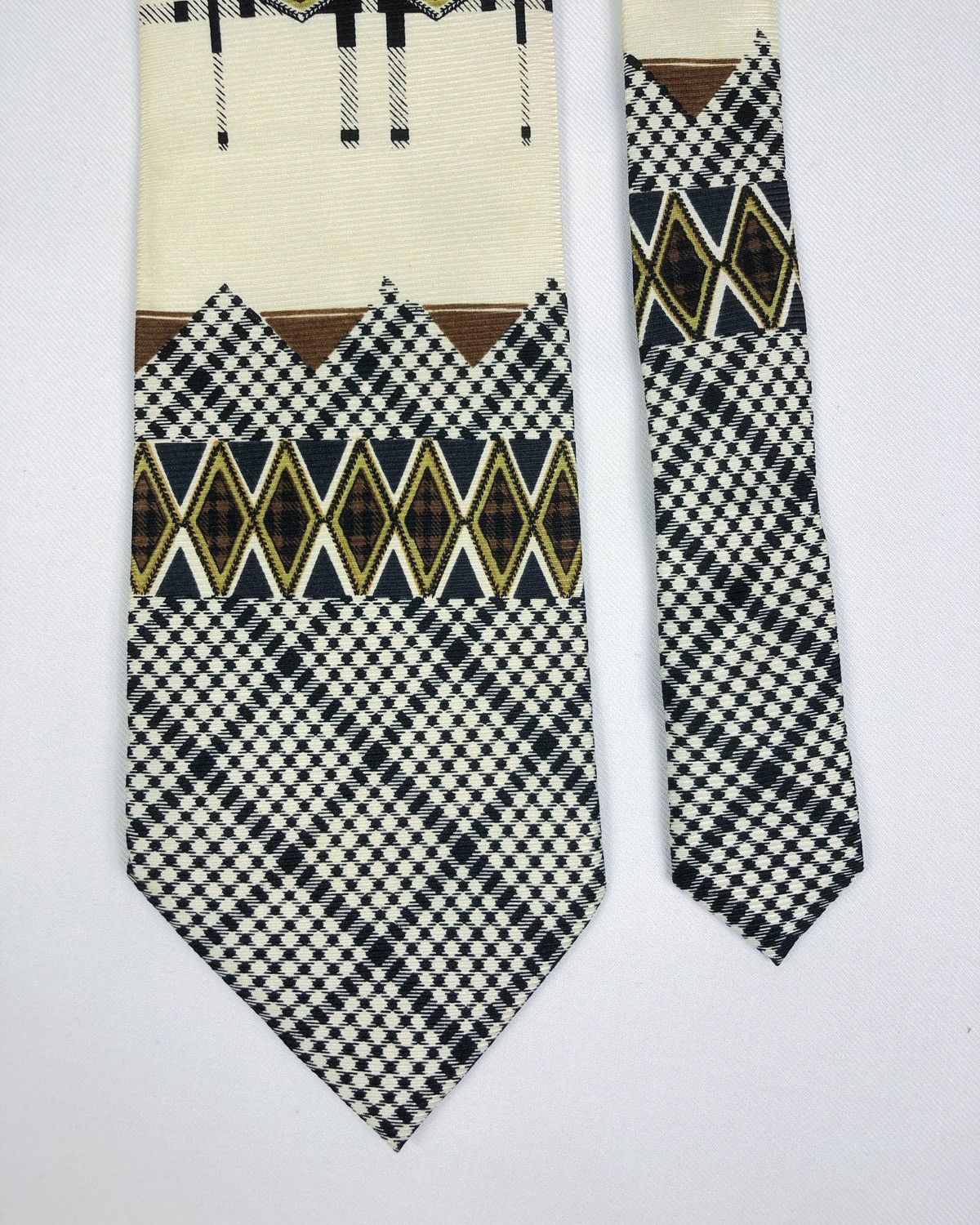 Playboy Rare Vintage Playboy USA Abstract Silk Tie Size ONE SIZE - 4 Thumbnail