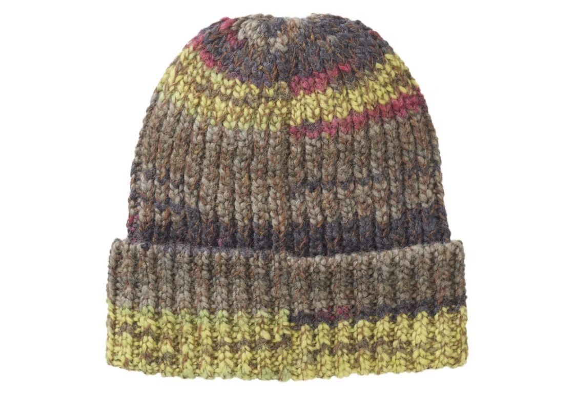 Supreme Supreme Space Dye Stripe Beanie in Yellow (FW24) Size ONE SIZE - 4 Thumbnail