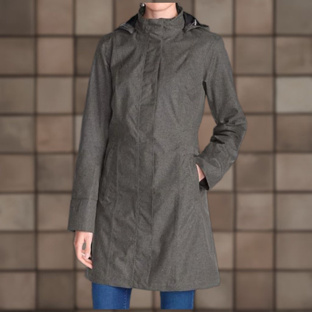 Eddie Bauer Eddie Bauer Womens Green Girl on the Go Waterproof Trench Coat XS Coat Womens Green Girl on the Go Waterproof Trench Coat SAXS? Size XS / US 0-2 / IT 36-38 - 1 Thumbnail