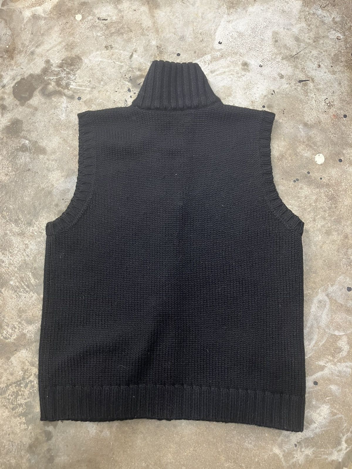 Polo Ralph Lauren × Vintage Polo Ralph Lauren Wool Zip Vest Size US L / EU 52-54 / 3 - 4 Thumbnail