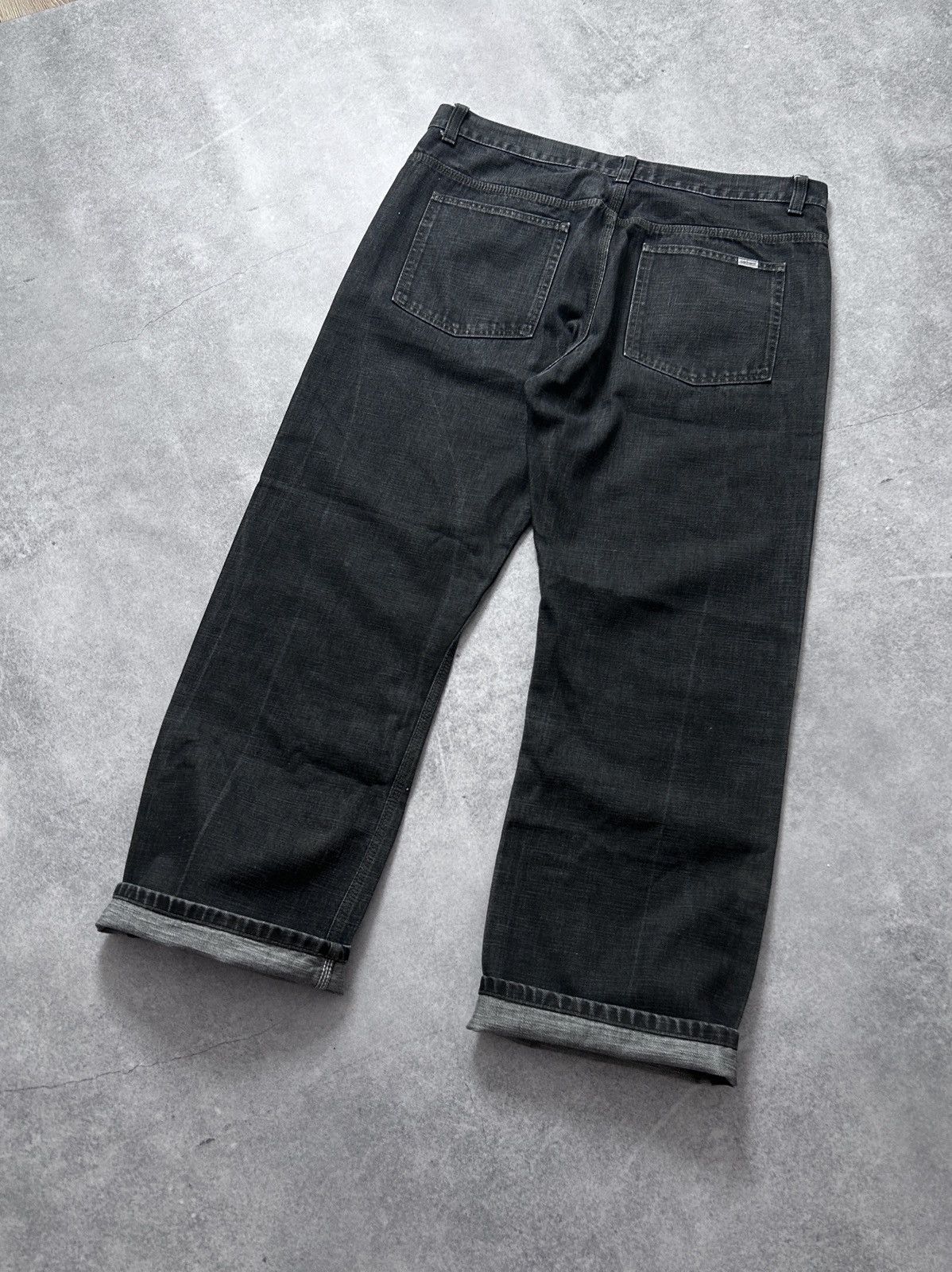 Carhartt Vintage Carhartt Black washed baggy jeans mens y2k Size US 34 / EU 50 - 2 Thumbnail