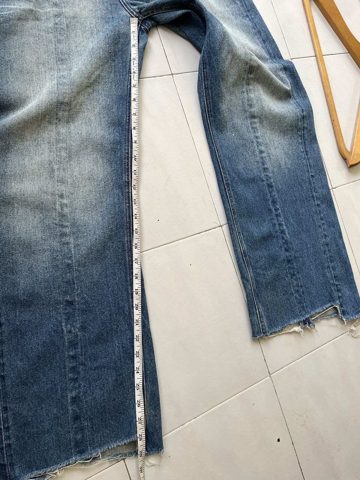 Y/Project Y/Project Wire Denim Distressed Unisex 👫 Size US 33 - 11 Thumbnail