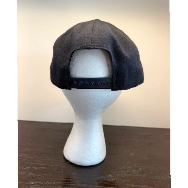 Vintage VINTAGE California Headwear Hat Navy Blue Snapback USS Kitty Hawk CV-63 Navy Blue USA Made Cap Mens Regular Adjustable 1990s"} Size ONE SIZE - 4 Thumbnail