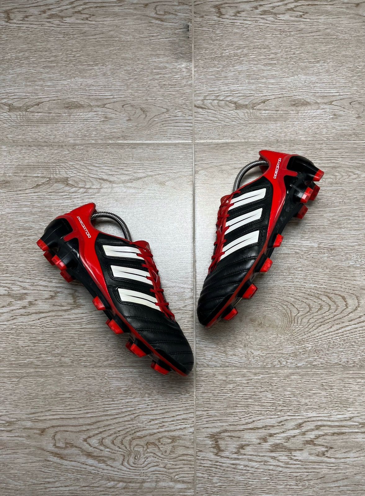Adidas Adidas Predator Adipower FG Black Football Cleats Size US 8.5 / EU 41-42 - 3 Thumbnail