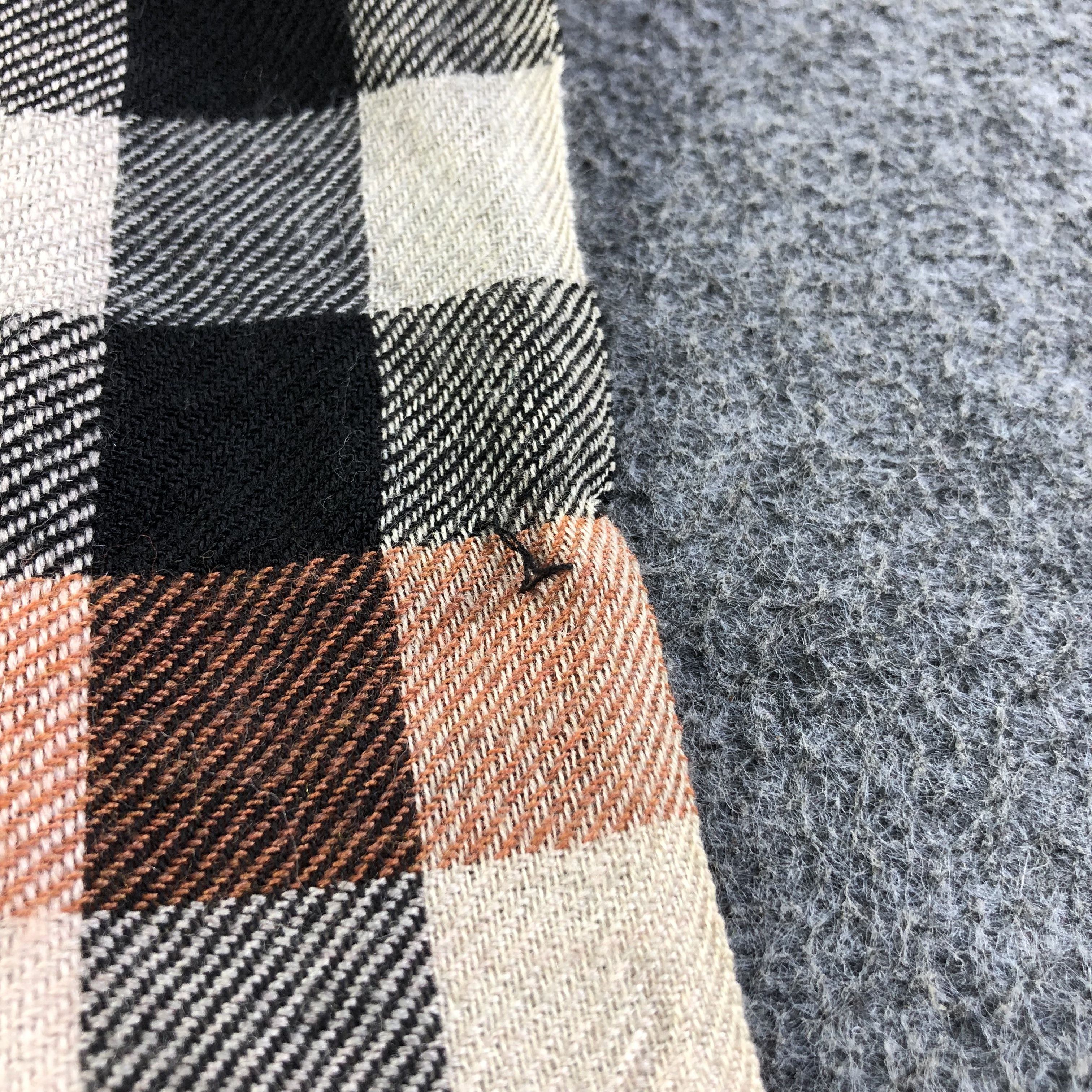 Margaret Howell Margaret Howell Gingham Wool Scarf Muffler Shawl V1250 Size ONE SIZE - 7 Thumbnail