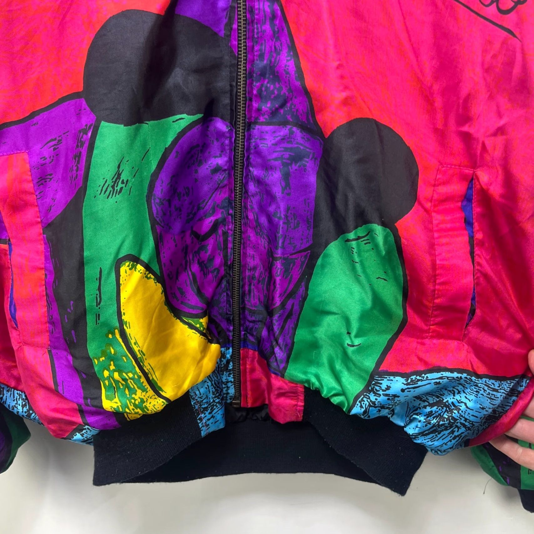 Vintage VINTAGE Picasso Windbreaker Jacket M Blue 90s Windbreaker Mens Size US M / EU 48-50 / 2 - 4 Thumbnail