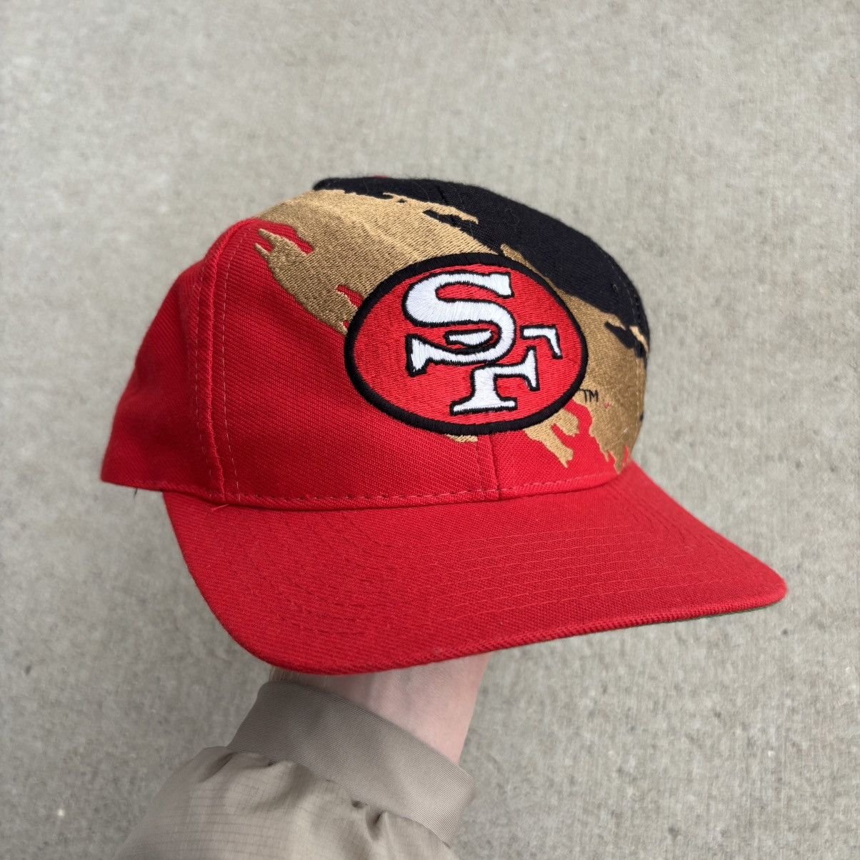Logo Athletic Vintage 1990s San Francisco 49ers Splash Snapback Size ONE SIZE - 1 Thumbnail