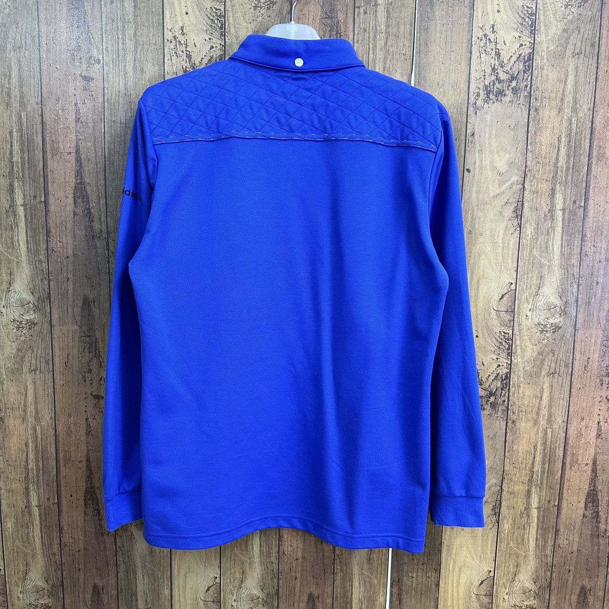 Adidas Adidas Three Stripes Long Sleeve Polo A801 Size US L / EU 52-54 / 3 - 3 Thumbnail