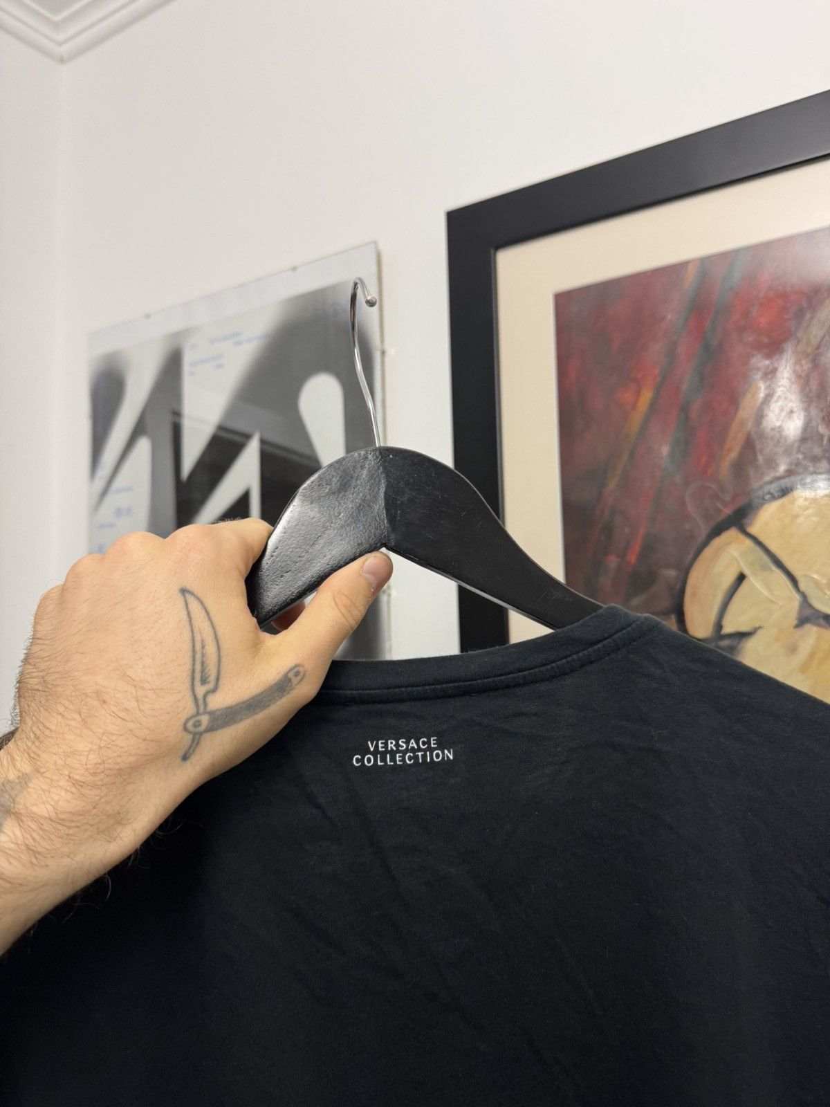 Versace Versace Collection Designer Tee Luxury Rare Streetwear Hype Size US M / EU 48-50 / 2 - 2 Thumbnail