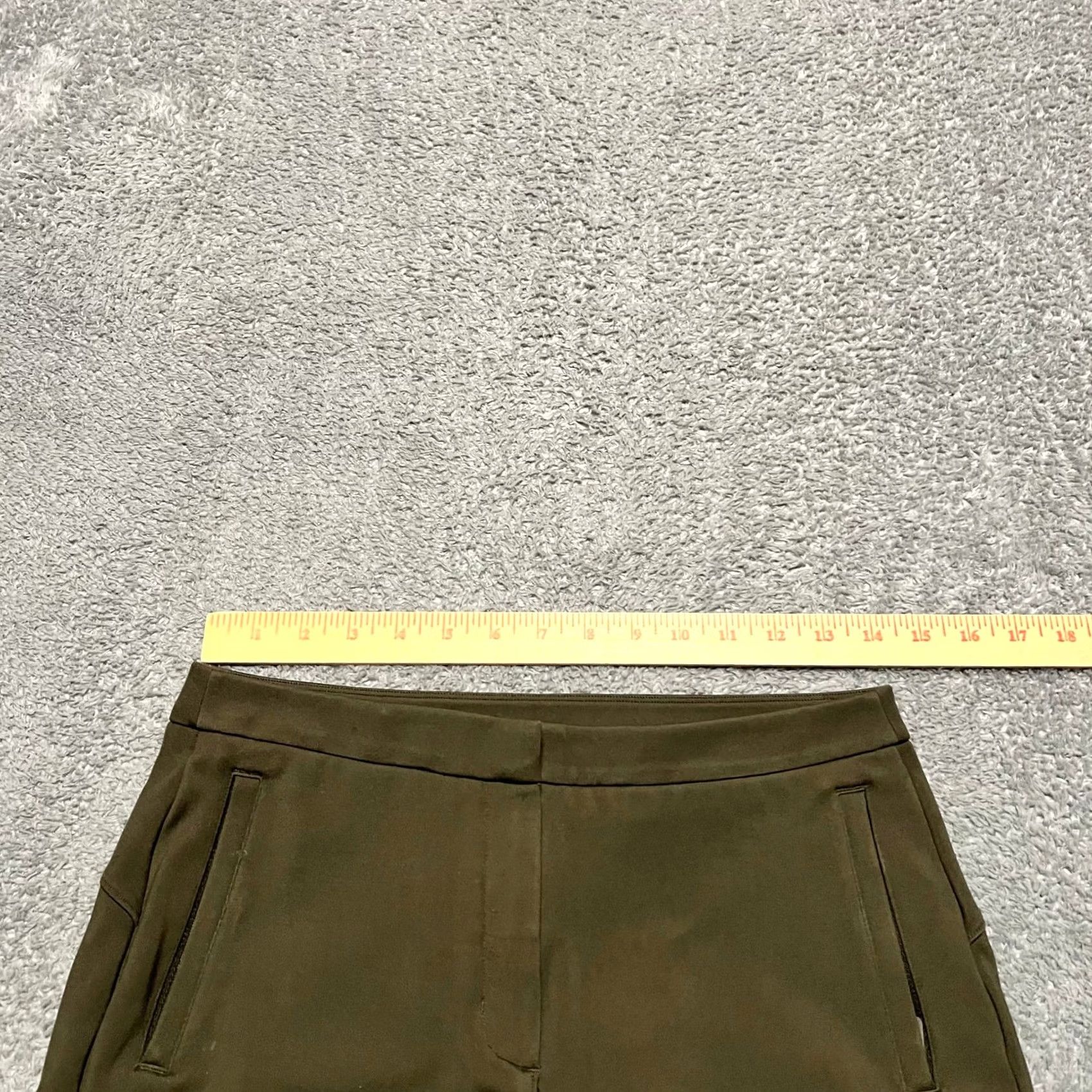 Lululemon Lululemon Pants Womens 6 On The Move Travel Dress Green Ankle Straight Womens Size 28" / US 6 / IT 42 - 7 Thumbnail