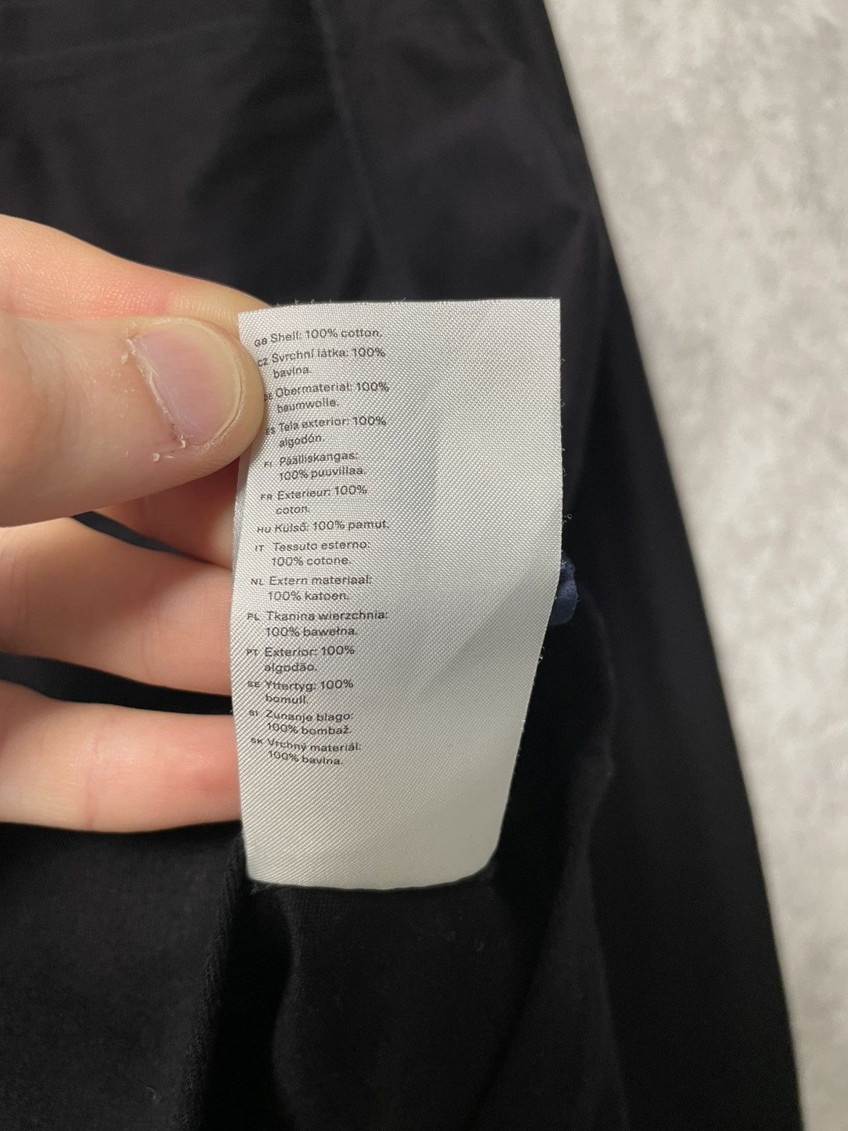Arket Arket Black Basic Cotton Zip-Up Overshirt Jacket Size US M / EU 48-50 / 2 - 11 Thumbnail