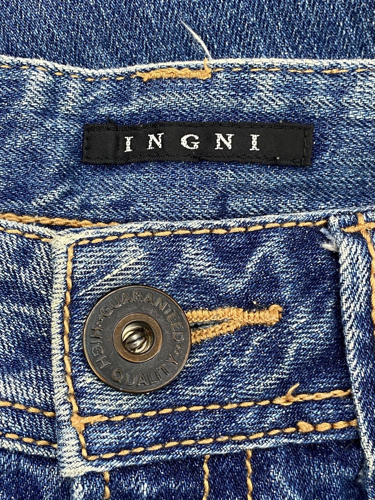 Japanese Brand Japanese Brand Ripped Patch Style Loose Jeans Size US 30 / EU 46 - 10 Thumbnail