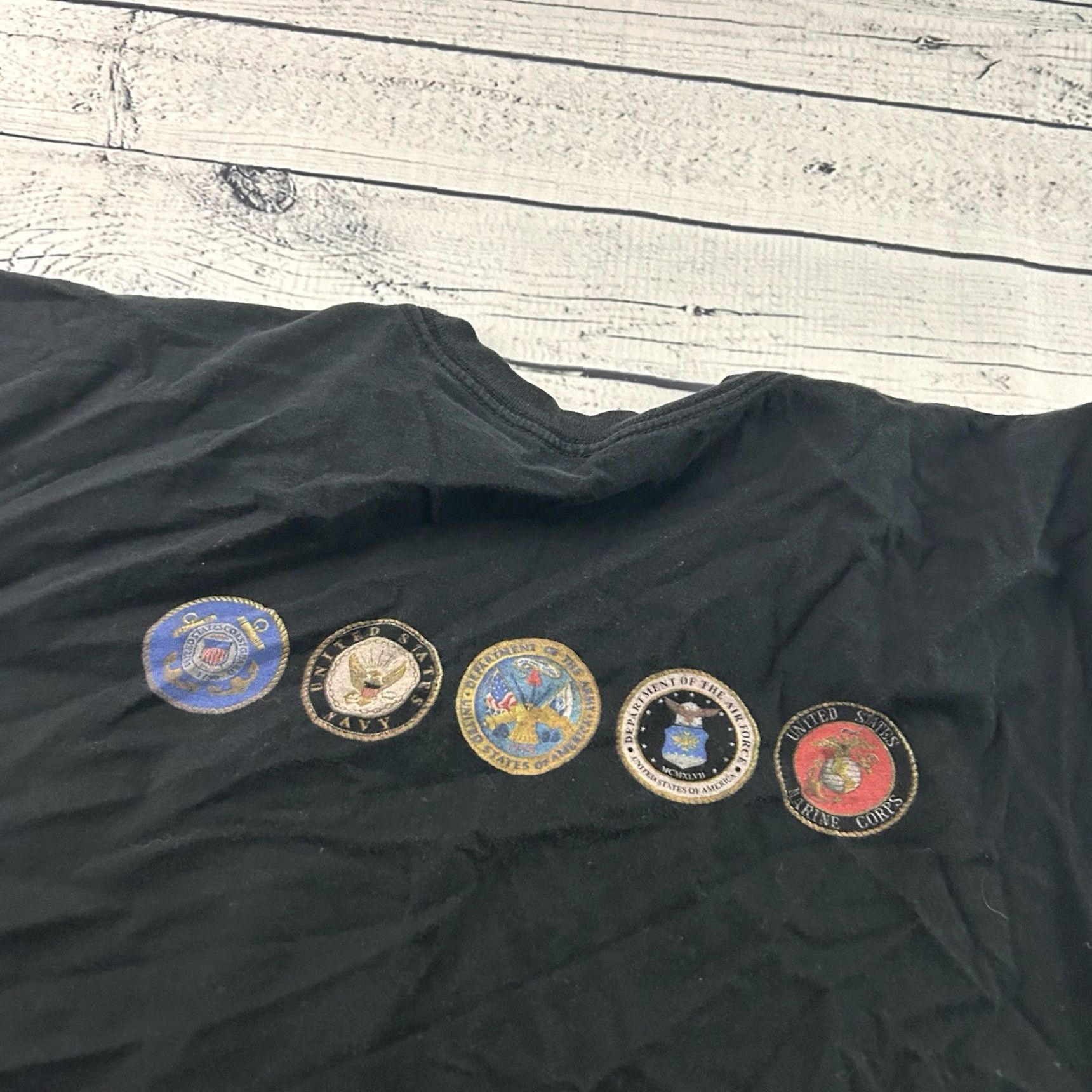 Vintage SpaceX Veterans Day 2016 Launch Short Sleeve T Shirt Men's 2XL Black Size US XXL / EU 58 / 5 - 6 Thumbnail