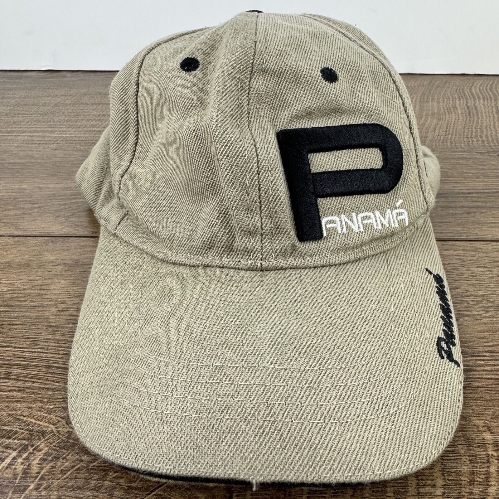 Other Panama Hat Panama Tan Brown Hat Adjustable Adult Size Hat Ca Size ONE SIZE - 2 Thumbnail