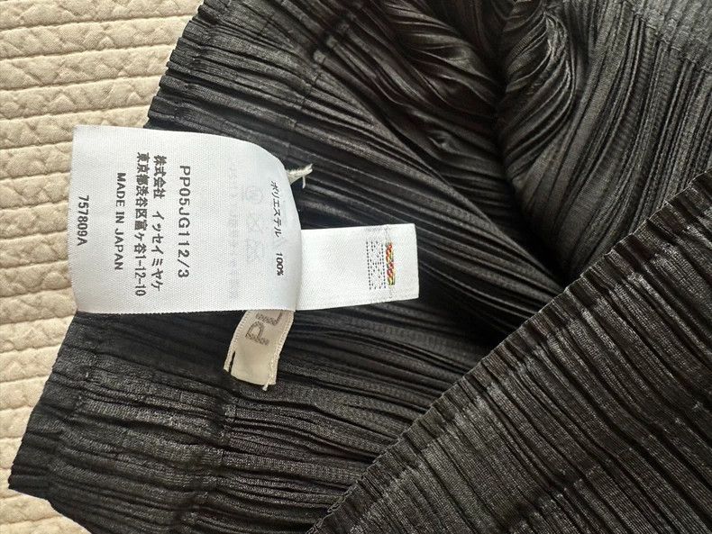 Issey Miyake Issey Miyake size:3 Black pleated pants Size 42" / US 20 - 3 Thumbnail