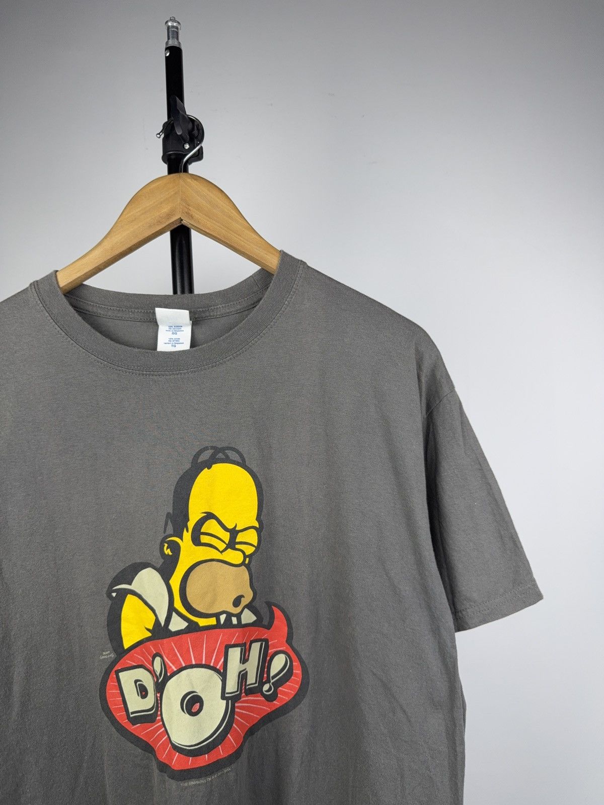 The Simpsons Vintage Funny 2011 The Simpsons Homer D’OH! Graphic Tee XL Size US XL / EU 56 / 4 - 2 Thumbnail