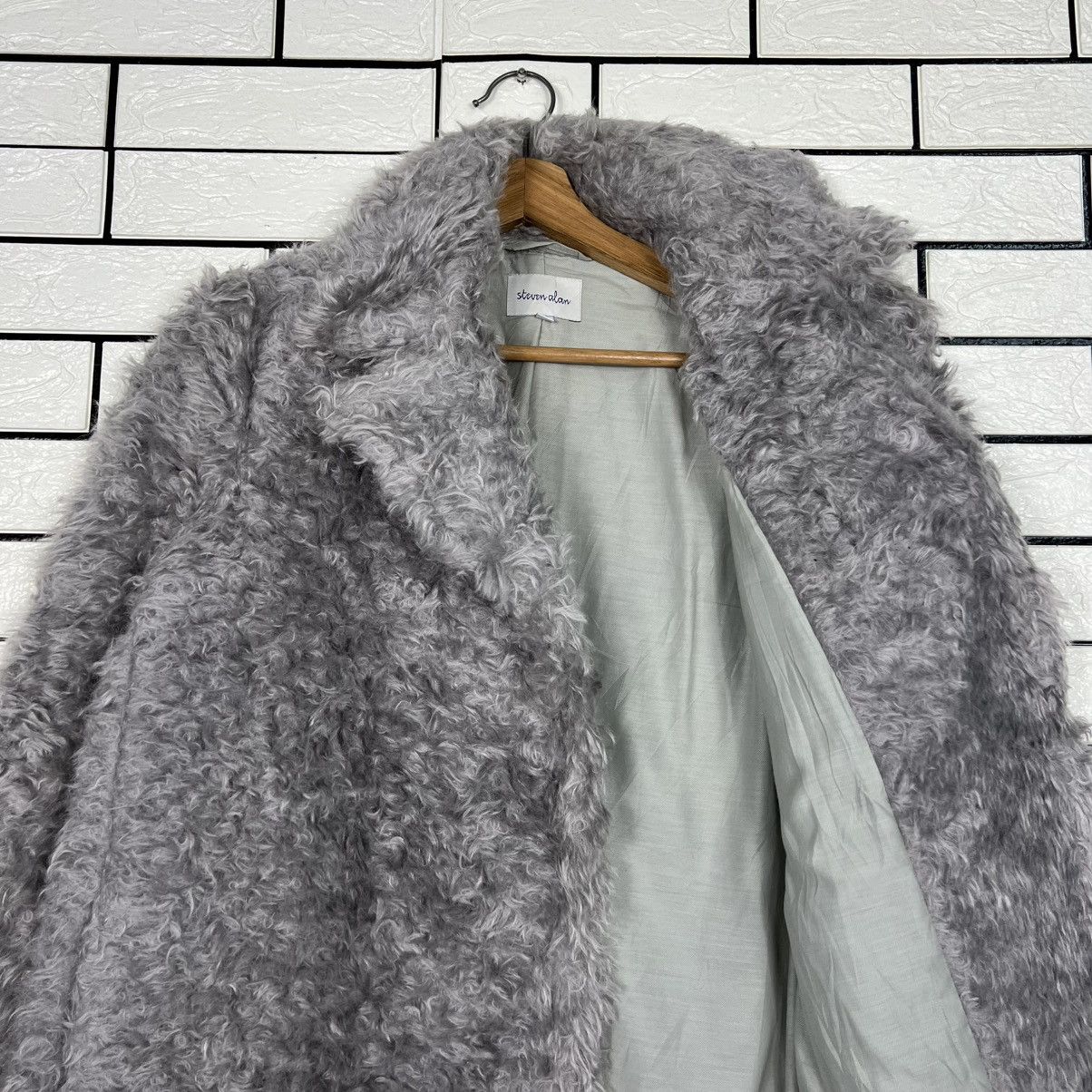 Steven Alan STEVEN ALAN Mohair Double Breasted Coat #4136-C188 Size M / US 6-8 / IT 42-44 - 9 Thumbnail