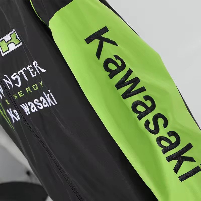 Other Kawasaki Embroidered Vintage Racing light Jacket L Size US L / EU 52-54 / 3 - 11 Thumbnail