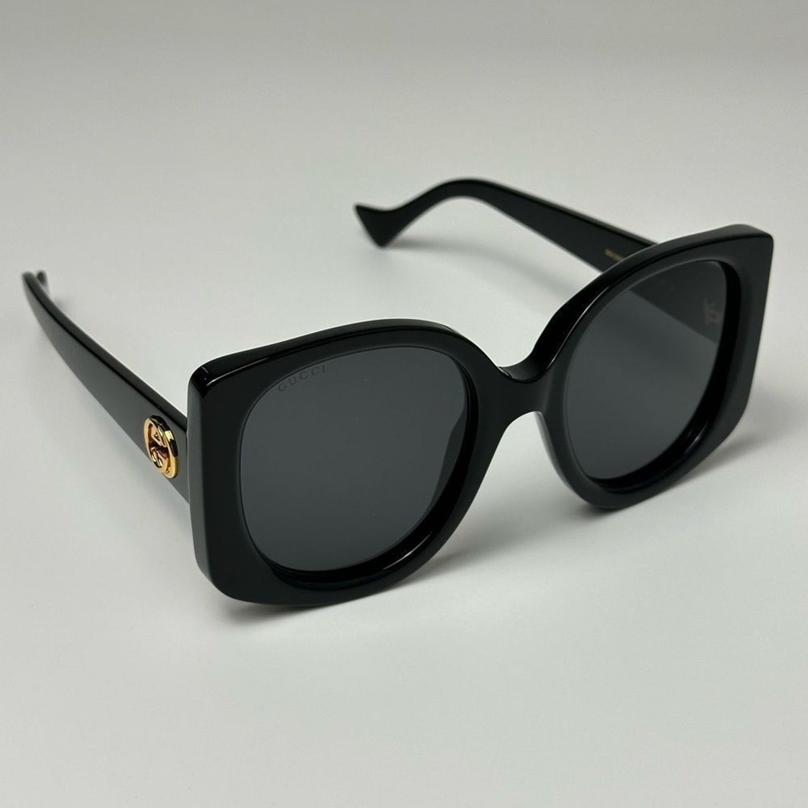 Gucci BRAND NEW GUCCI GG1257S 001 Black Grey Women Sunglasses Size ONE SIZE - 4 Thumbnail