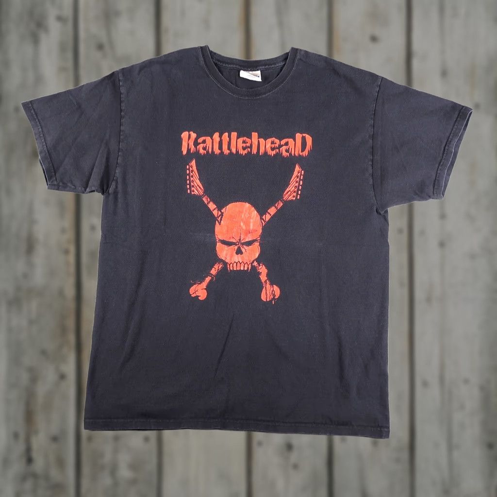 Vintage Vintage Rattlehead Metal Band T Shirt L Black Cotton Music Shirt Mens 90s Grunge Punk Hipster Ska? Size US L / EU 52-54 / 3 - 1 Thumbnail
