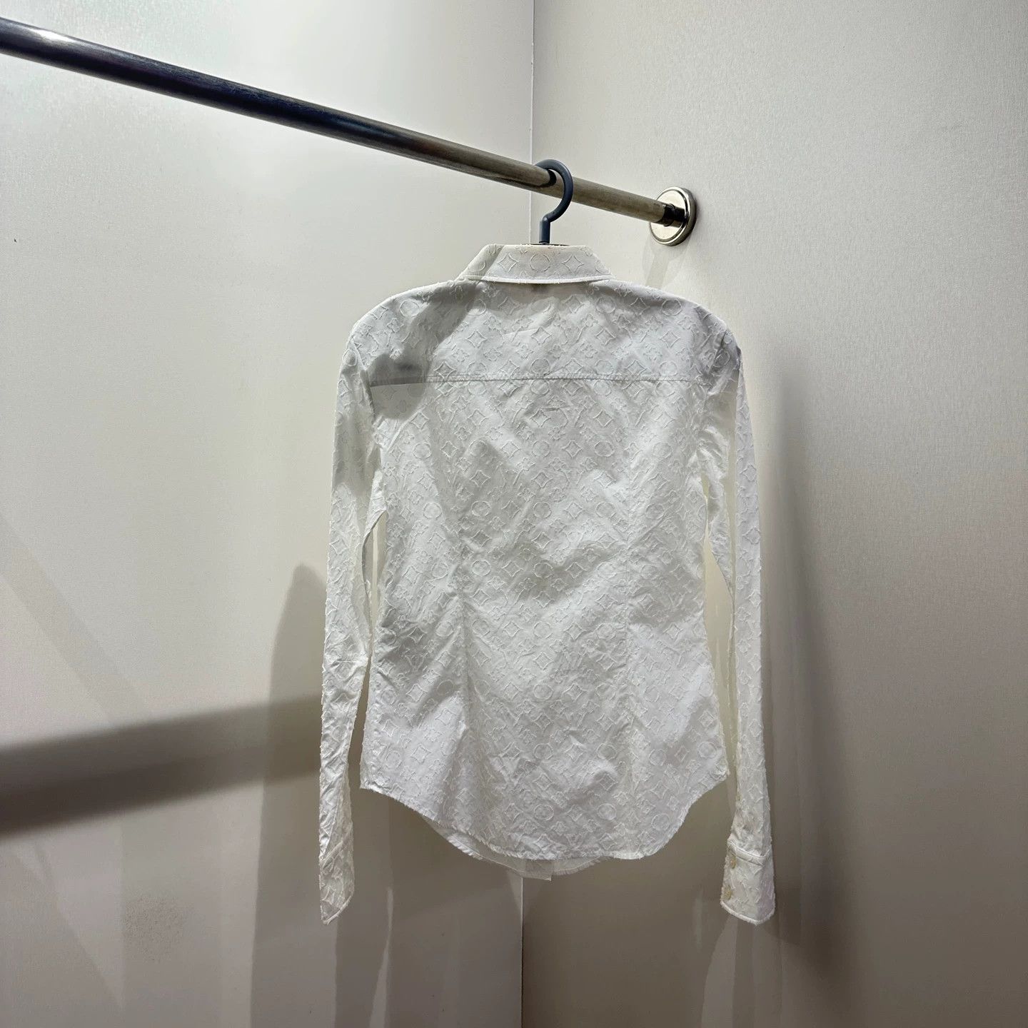 Louis Vuitton LV All Over Monogram L/S Shirt 36 Cotton Size XS / US 0-2 / IT 36-38 - 2 Thumbnail