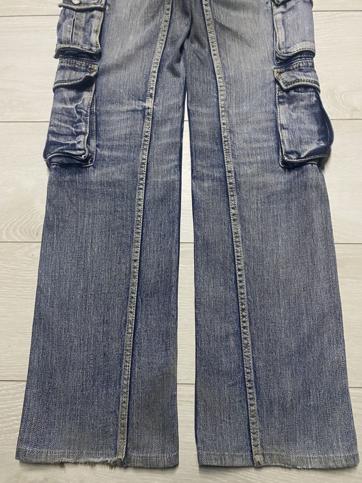 Nicole Club Japanese Nicole Club Tactical Multipocket Flare Jeans Size US 28 / EU 44 - 6 Thumbnail