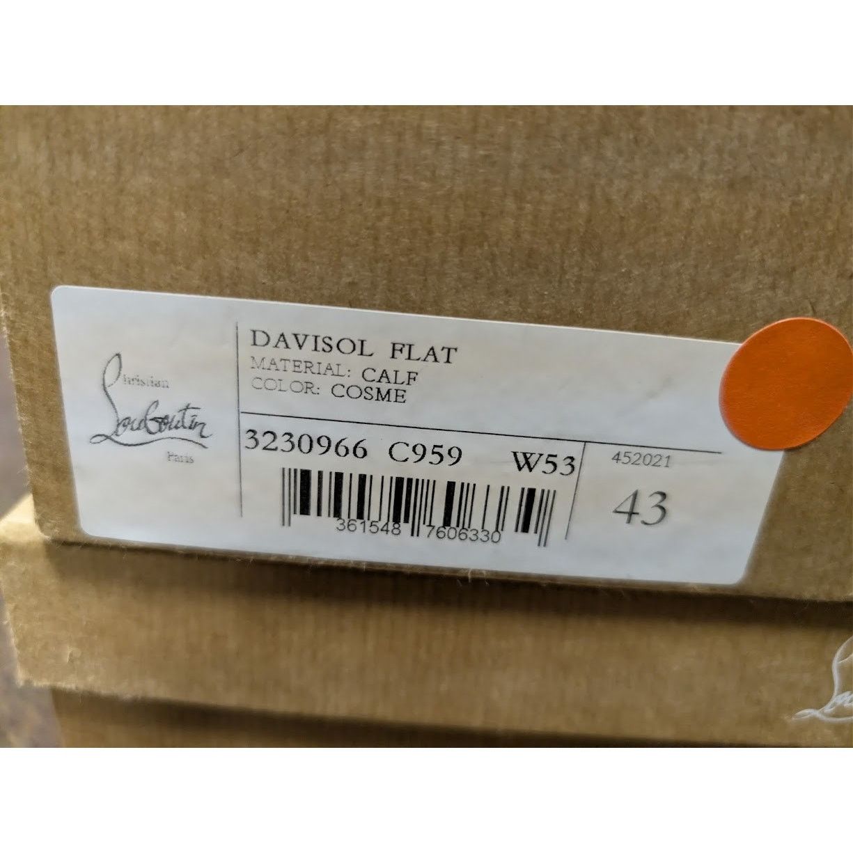 Christian Louboutin o1rshd1 Davisol Flat Shoes in Brown Size US 10 / EU 43 - 20 Thumbnail