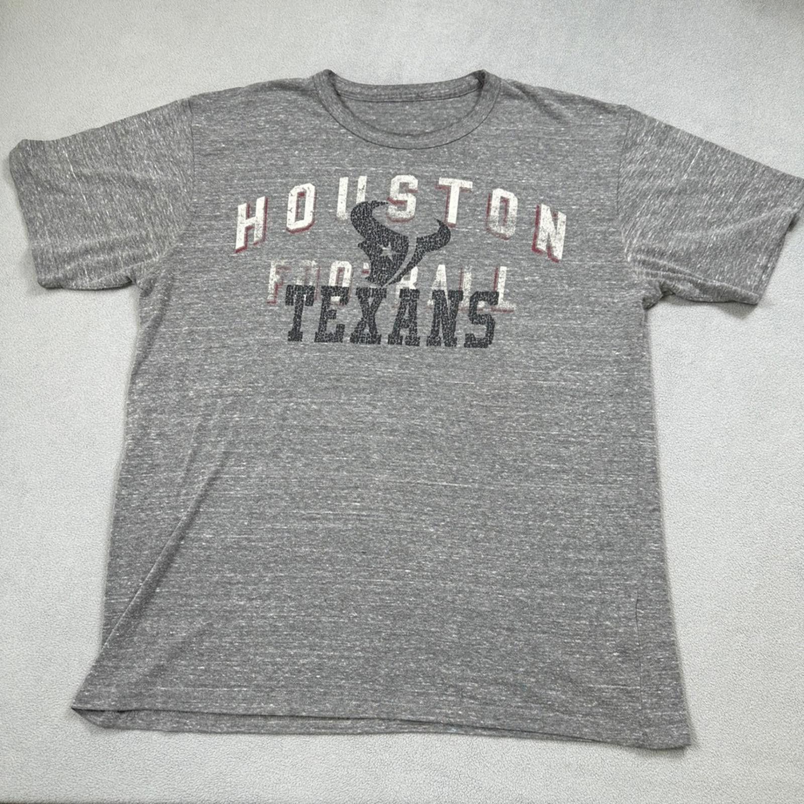Other Houston Texans Shirt Mens L Grey Football NFL Logo Tee Size US L / EU 52-54 / 3 - 1 Thumbnail