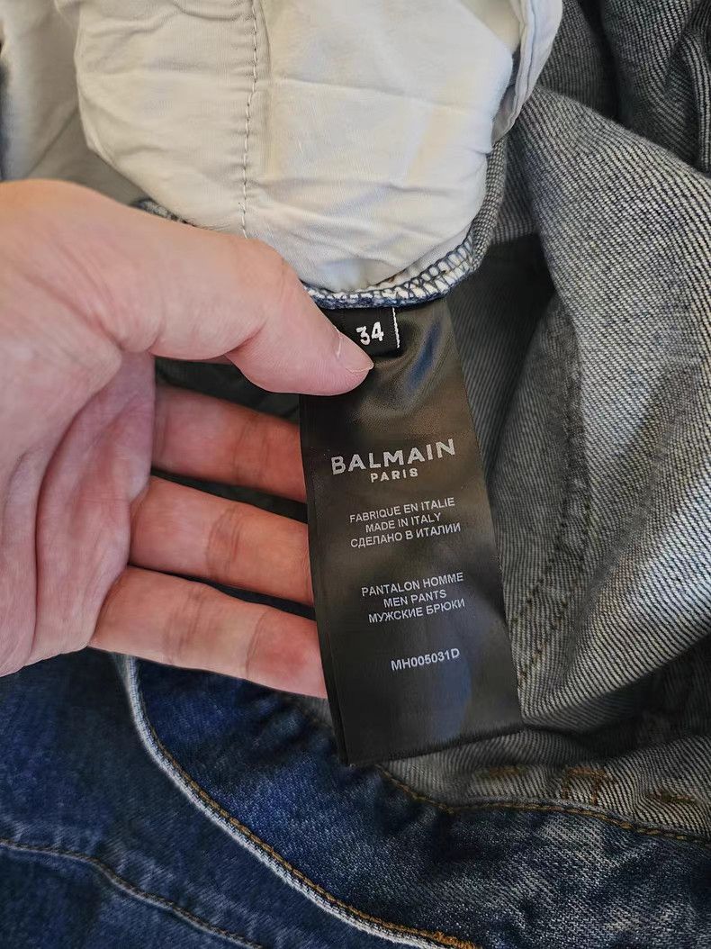 Balmain Balmain Distressed Jeans Size US 34 / EU 50 - 7 Thumbnail