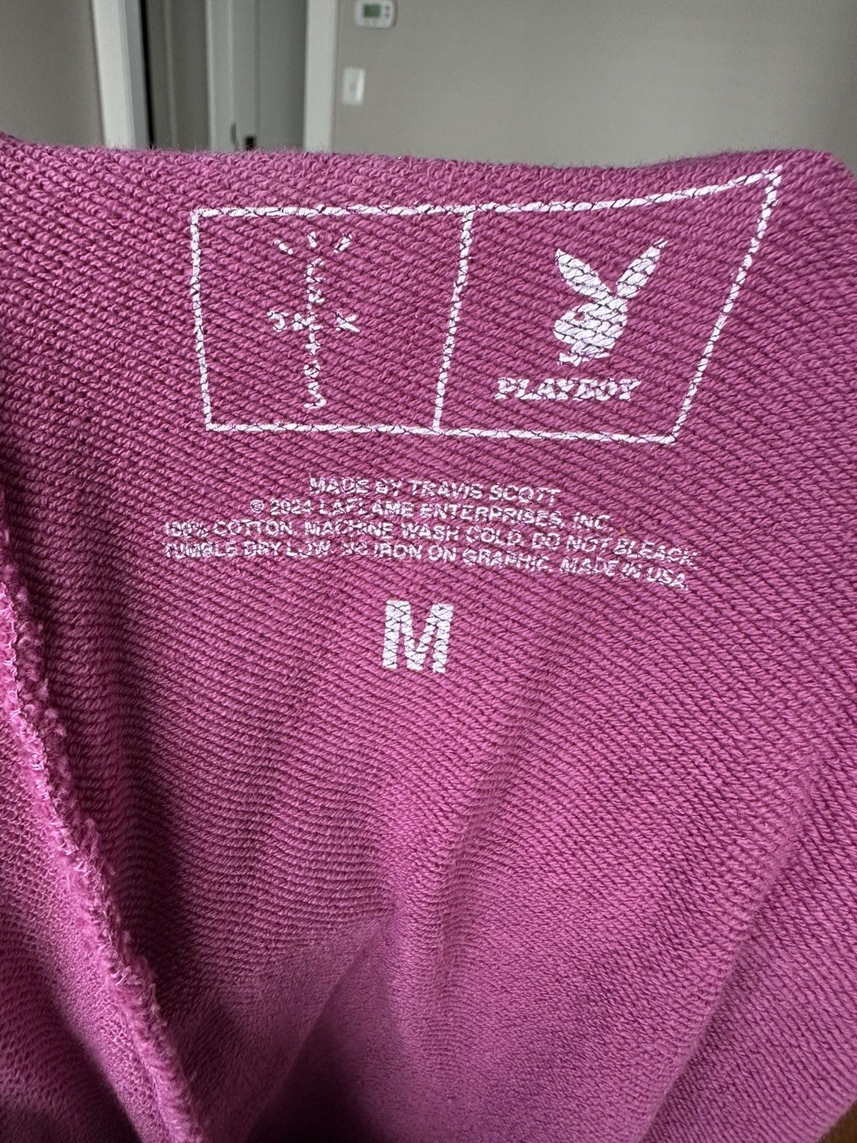 Travis Scott Cactus jack x Playboy sweatpants Size US 34 / EU 50 - 7 Thumbnail