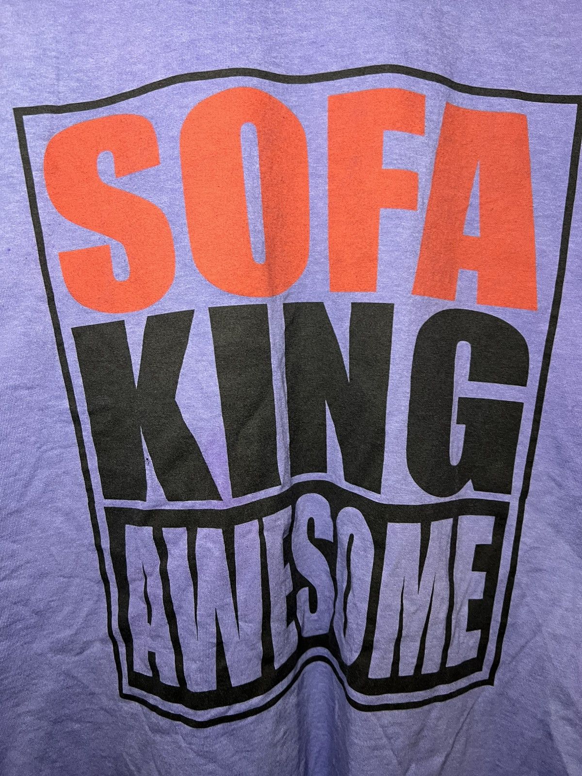 Fucking Awesome Vintage Fucking Awesome Sofa King Awesome print t-shirt Size US XL / EU 56 / 4 - 5 Thumbnail