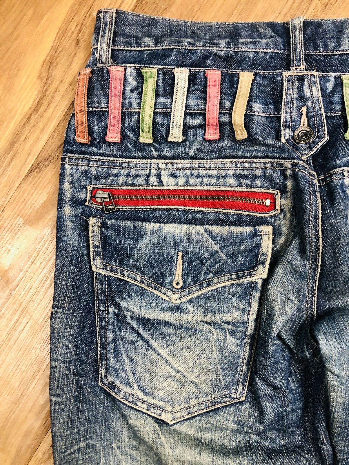 Japanese Brand Rare Vintage ANTFUI JEANS 82 Denim (37) Size US 32 / EU 48 - 16 Thumbnail