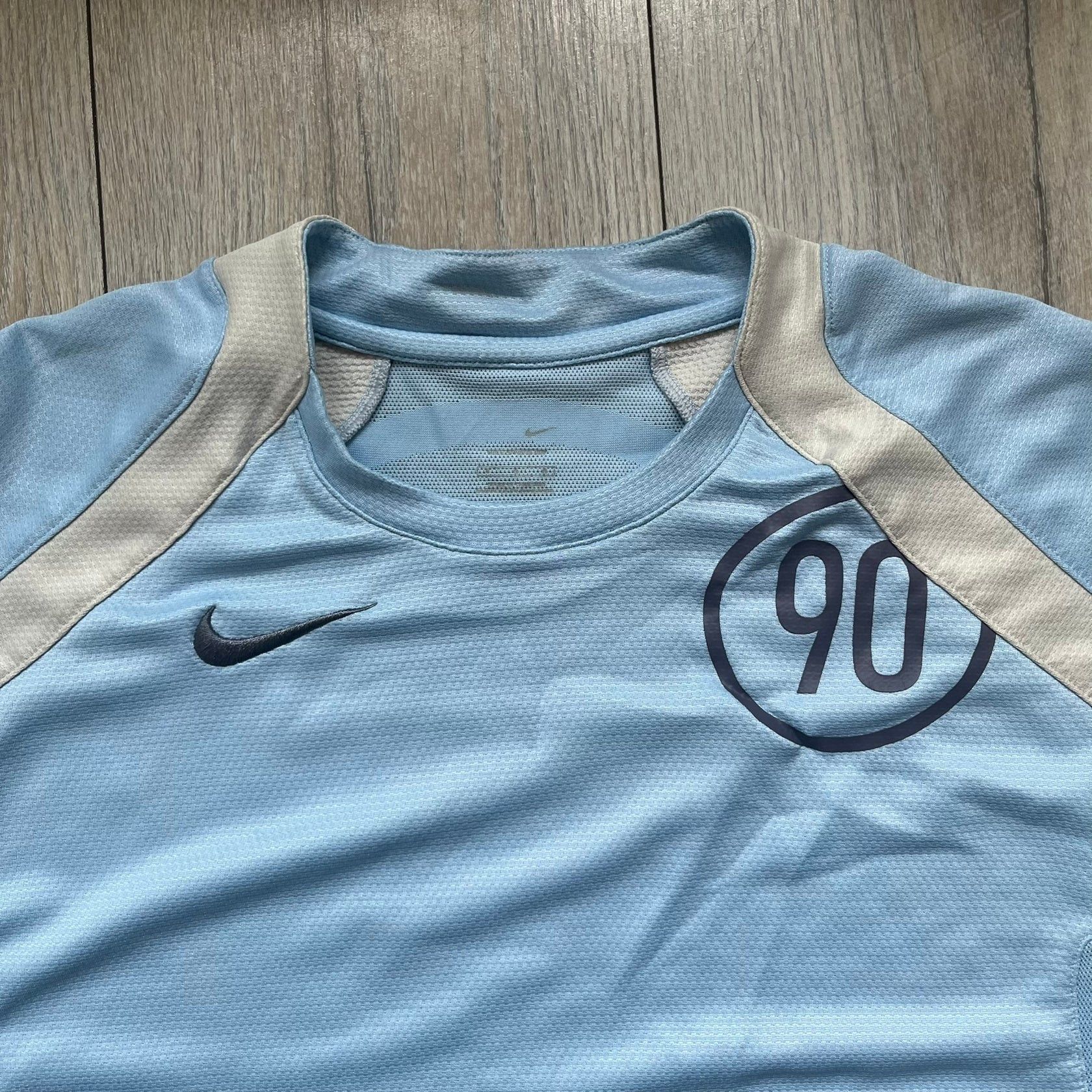 Nike Nike Sphere Dry 90's Baby Blue Tee Size US L / EU 52-54 / 3 - 3 Thumbnail