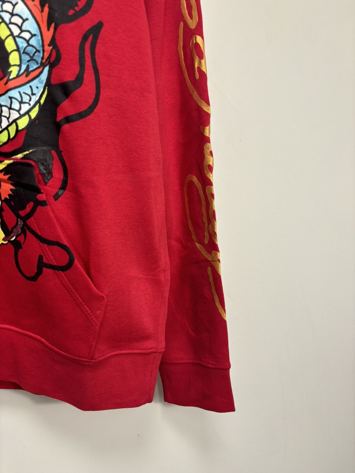Ed Hardy Ed Hardy Y2K Chinese Dragon Big Logo NEW Red Hype Hoodie Size US S / EU 44-46 / 1 - 8 Thumbnail