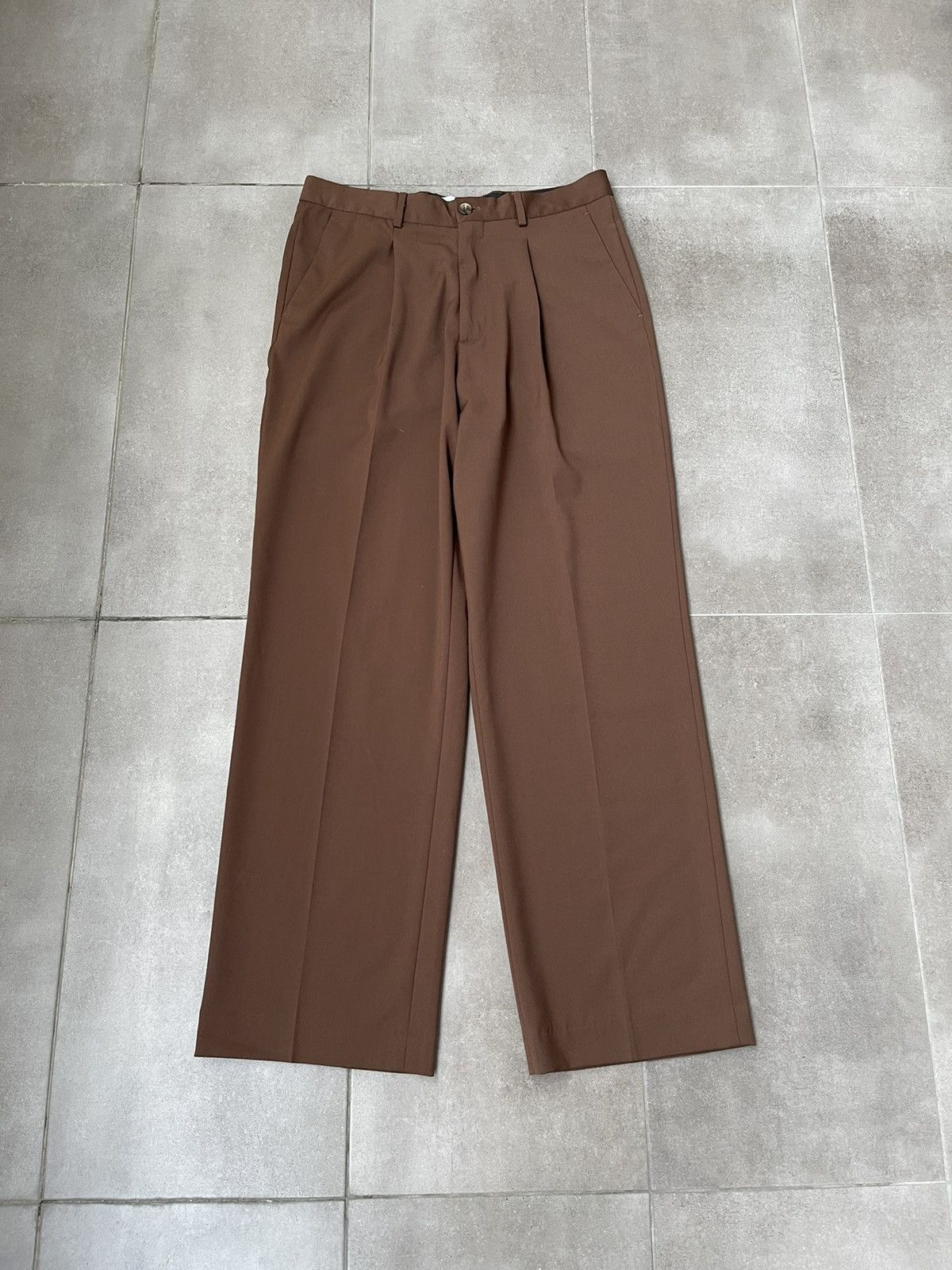 Han Kjobenhavn !DS! AW22 Han Kjobenhavn Boxy Suit Brown Casual Pants Size US 32 / EU 48 - 10 Thumbnail