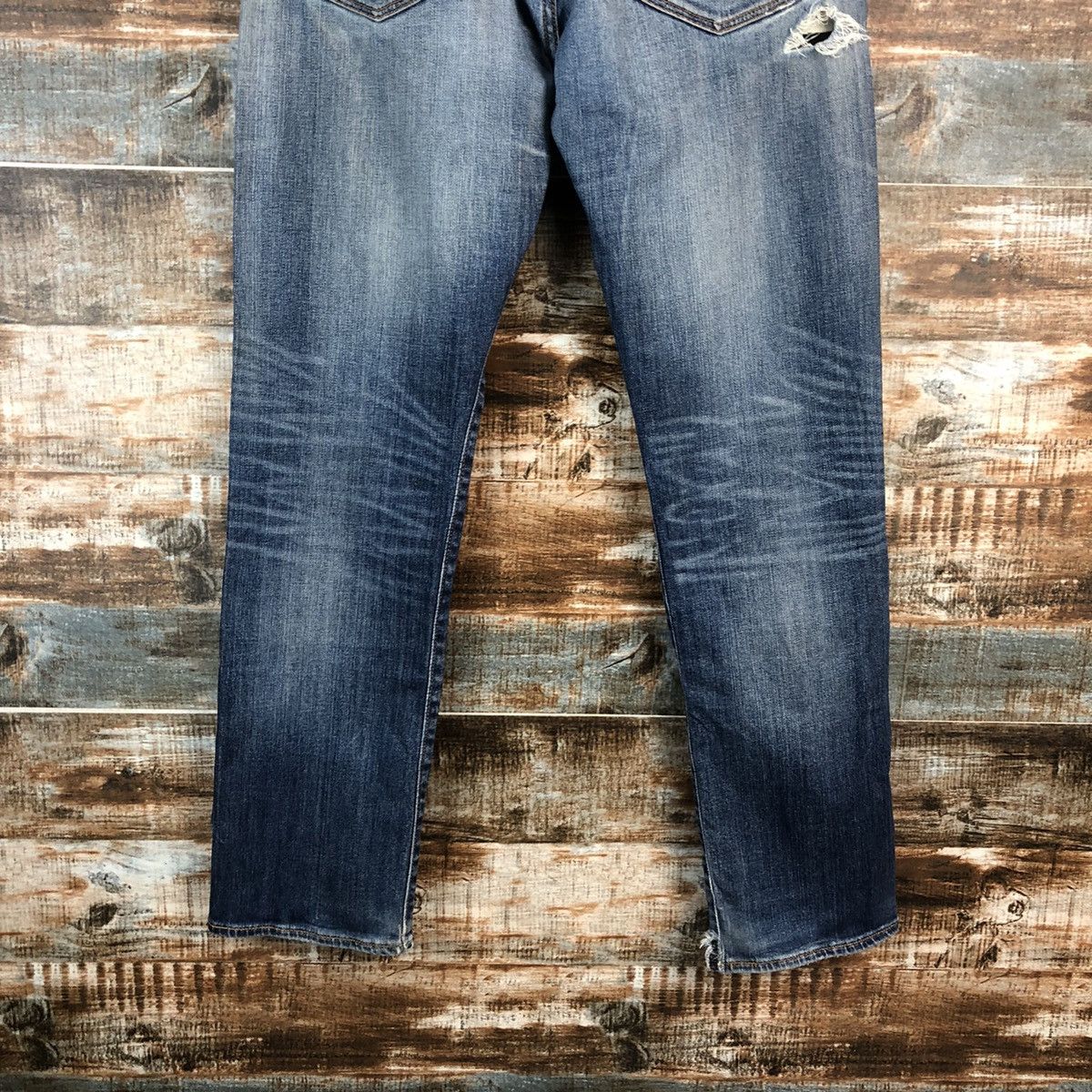 Levi's 513 Levis vintage faded Blue jeans Denim Pants #A2394 Size US 31 - 17 Thumbnail
