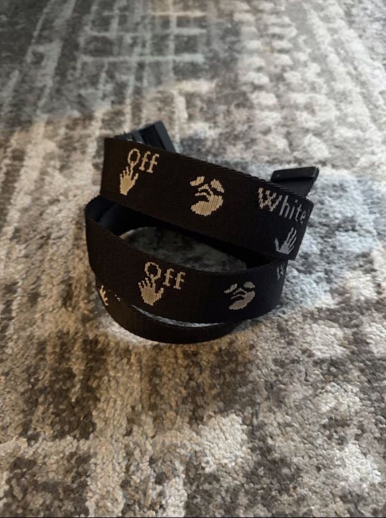 Off-White Hands Logo Industrial Belt