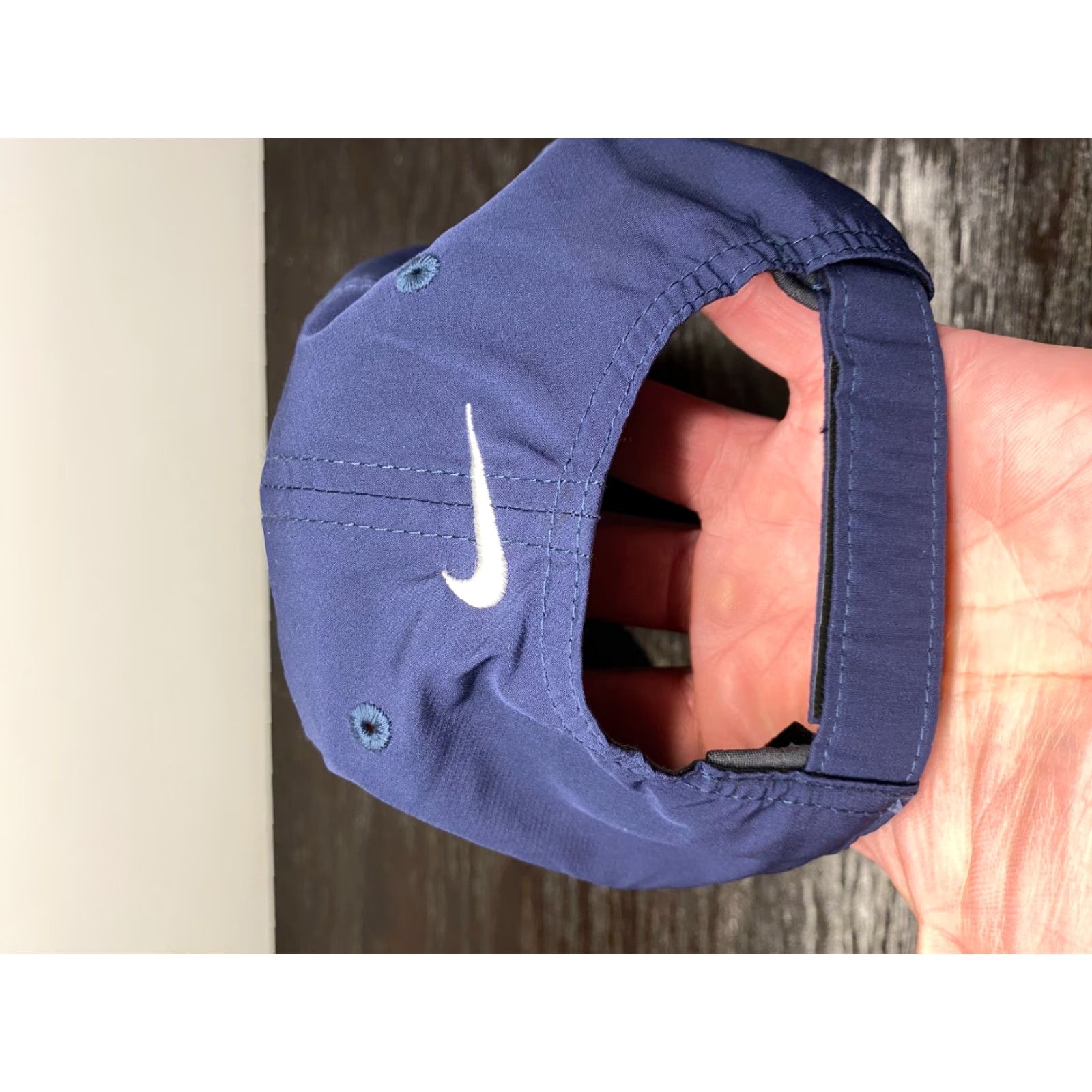 Nike Nike Golf Hat Adult One Size Blue Strapback Embroidered Carnival Swoosh Logo Cap Size ONE SIZE - 5 Thumbnail