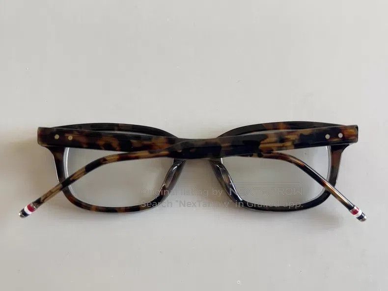 Thom Browne Thom Browne Tortoise Shell Eyeglass Frame Size ONE SIZE - 2 Thumbnail