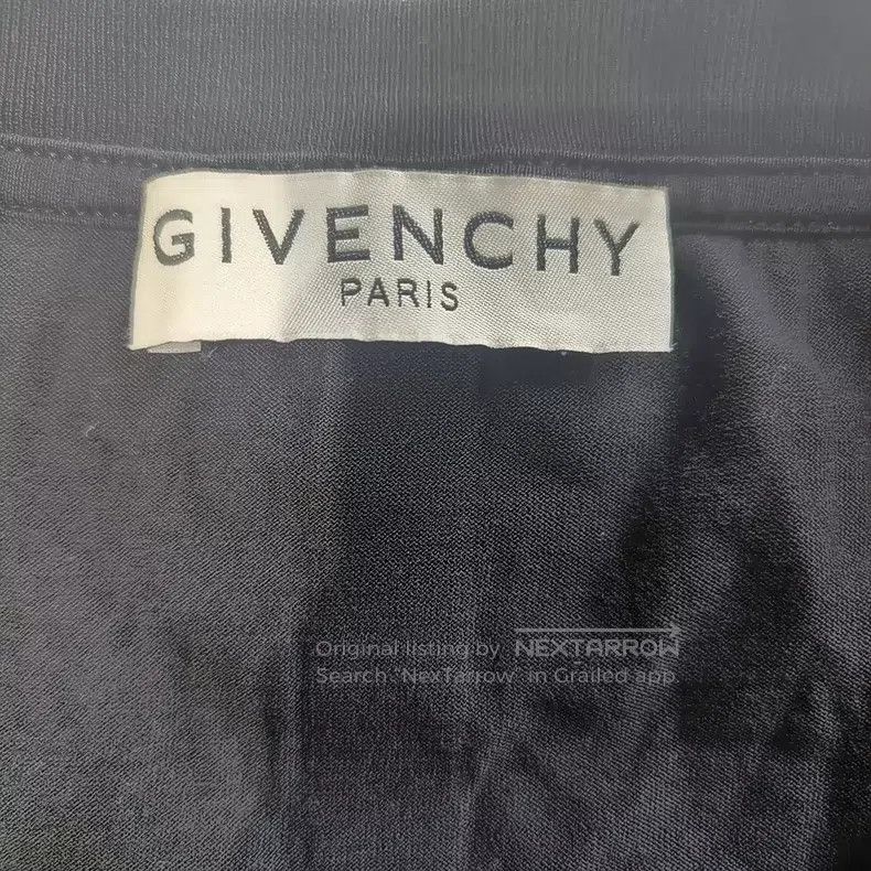 Givenchy Givenchy Back Striped Logo Short Sleeve T-Shirt Size US XL / EU 56 / 4 - 3 Thumbnail