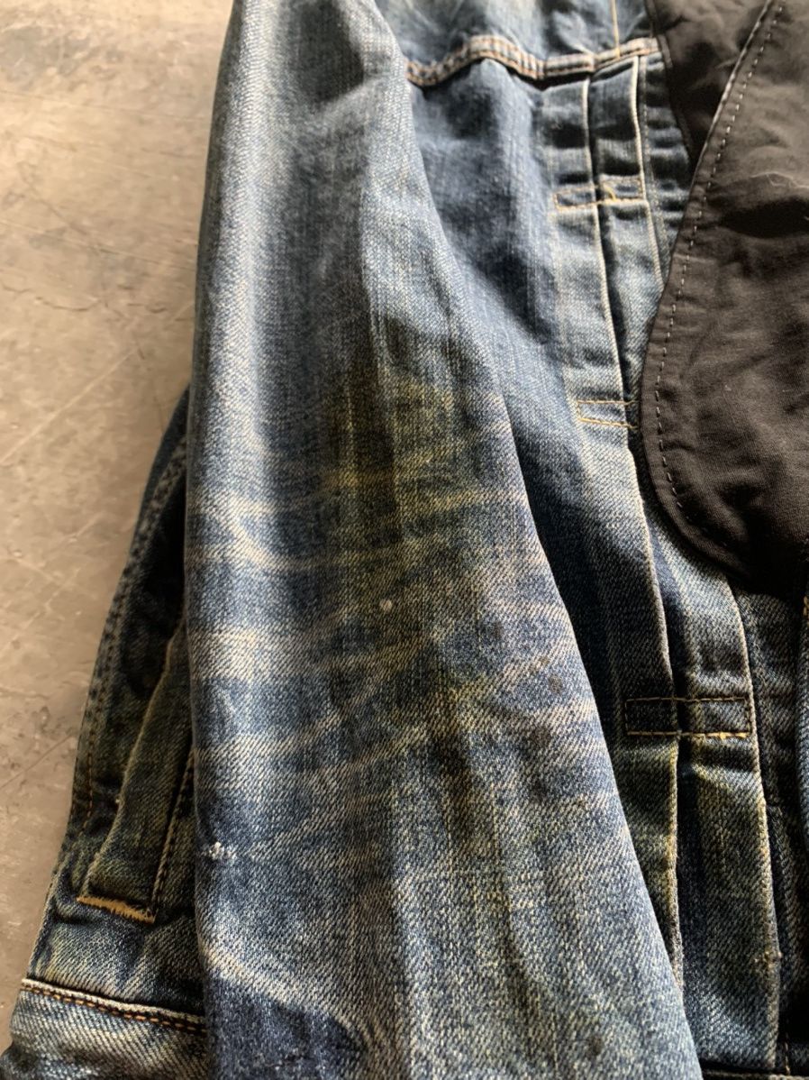 Japanese Brand ARCHIVED miharayasuhiro japanese denim jacket splatter vtg Size US S / EU 44-46 / 1 - 15 Thumbnail