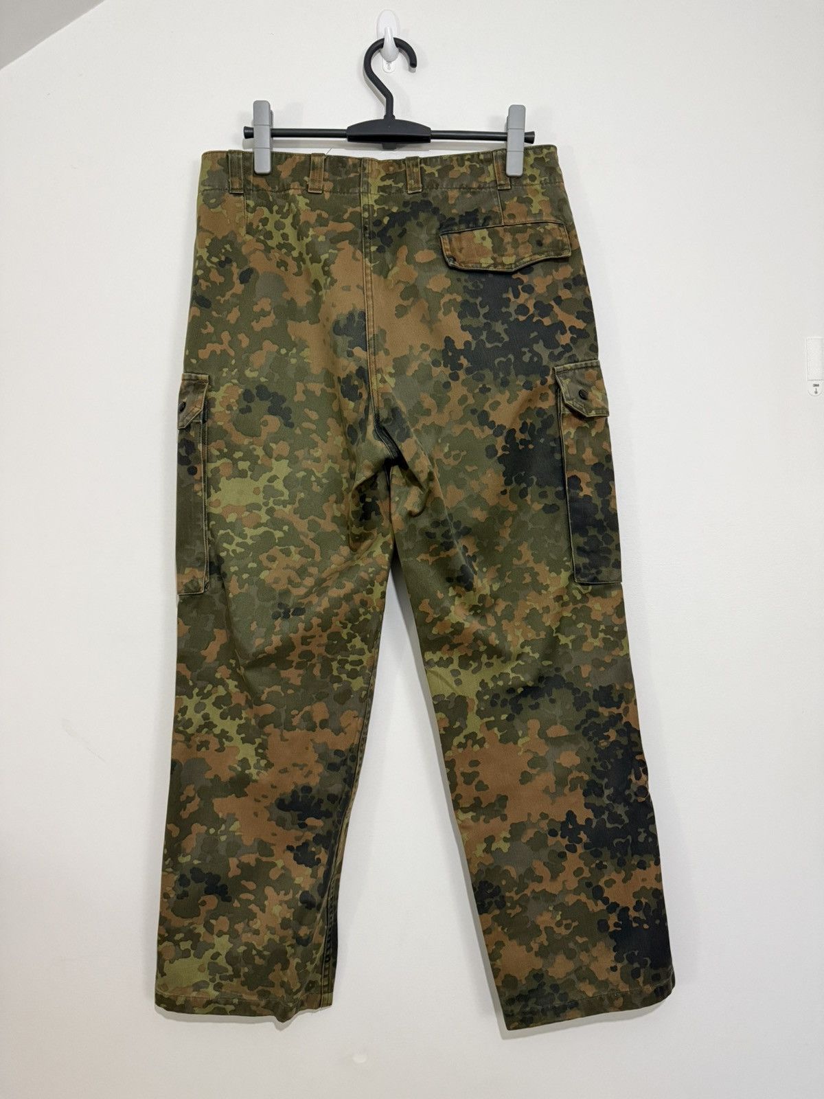 Vintage Vintage German Flecktarn military Cargo battle pants Size US 36 / EU 52 - 8 Thumbnail