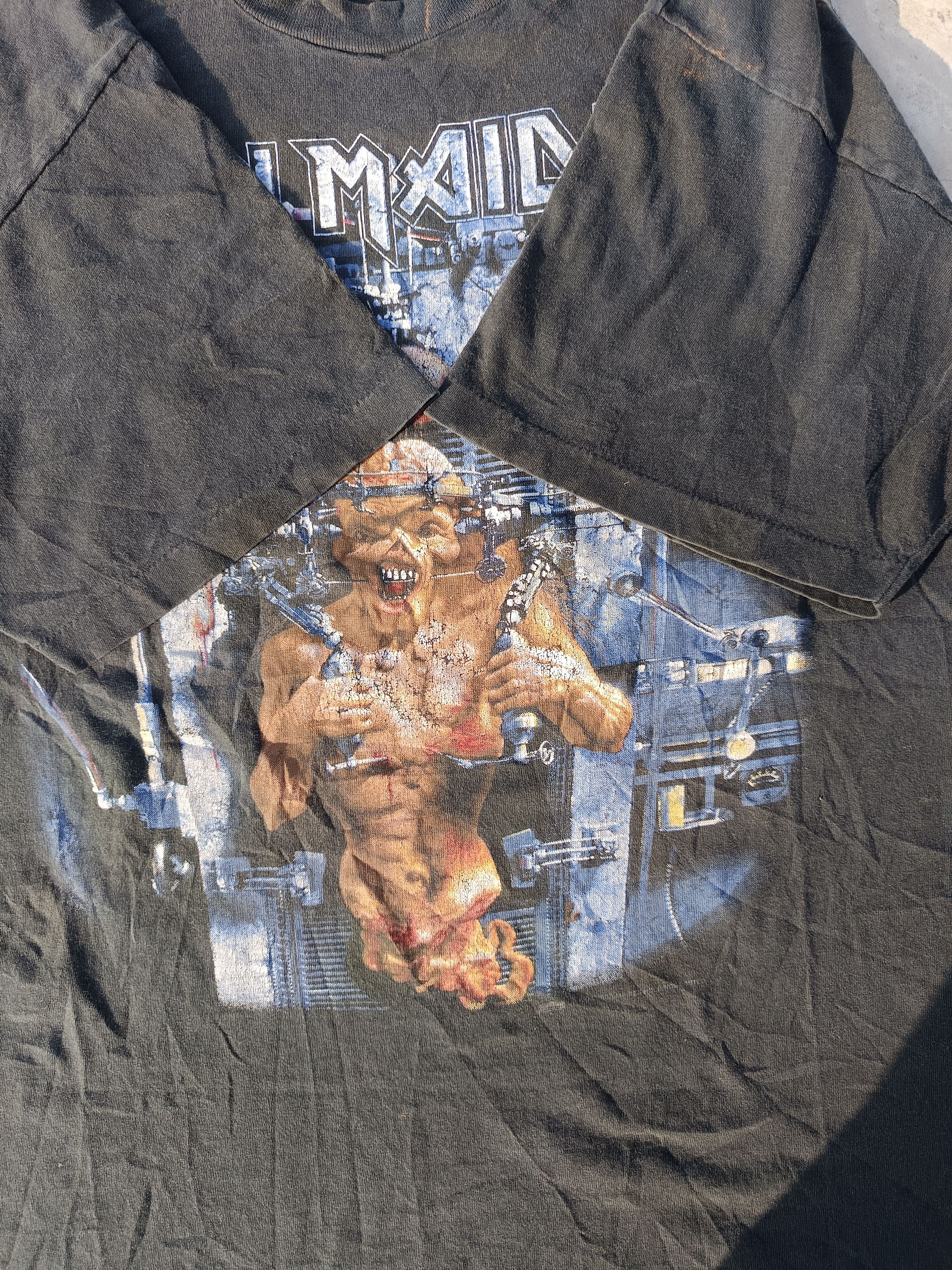 Iron Maiden The X Factor Tour Tシャツ Vintage Iron Maiden The X Factor Tour 95/96 Tee