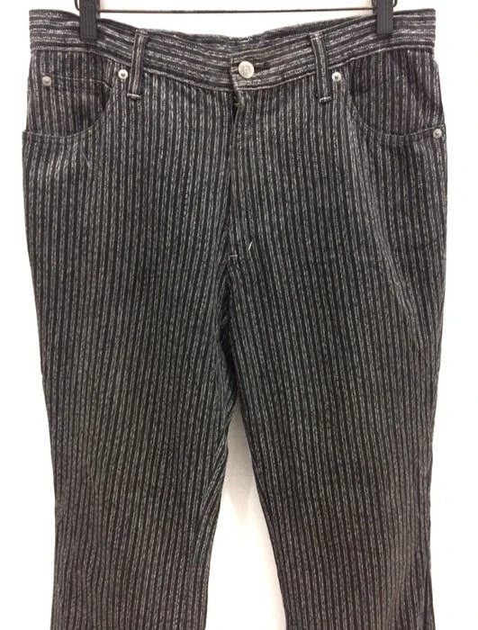 Japanese Brand Blue Way Striped Design Casual Pant