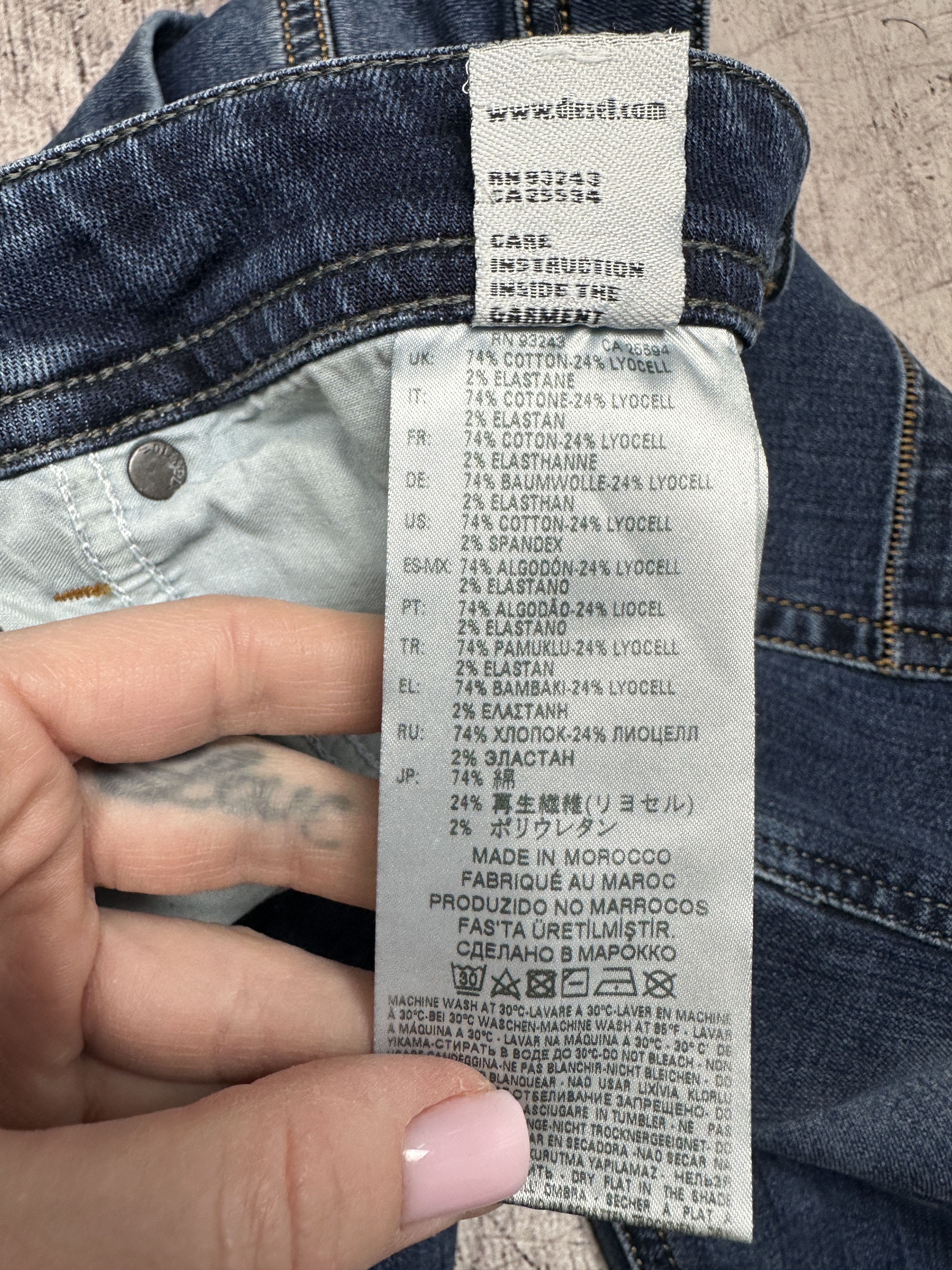 Diesel Diesel Thommer Mens Denim Pants Jeans Size US 38 / EU 54 - 6 Thumbnail