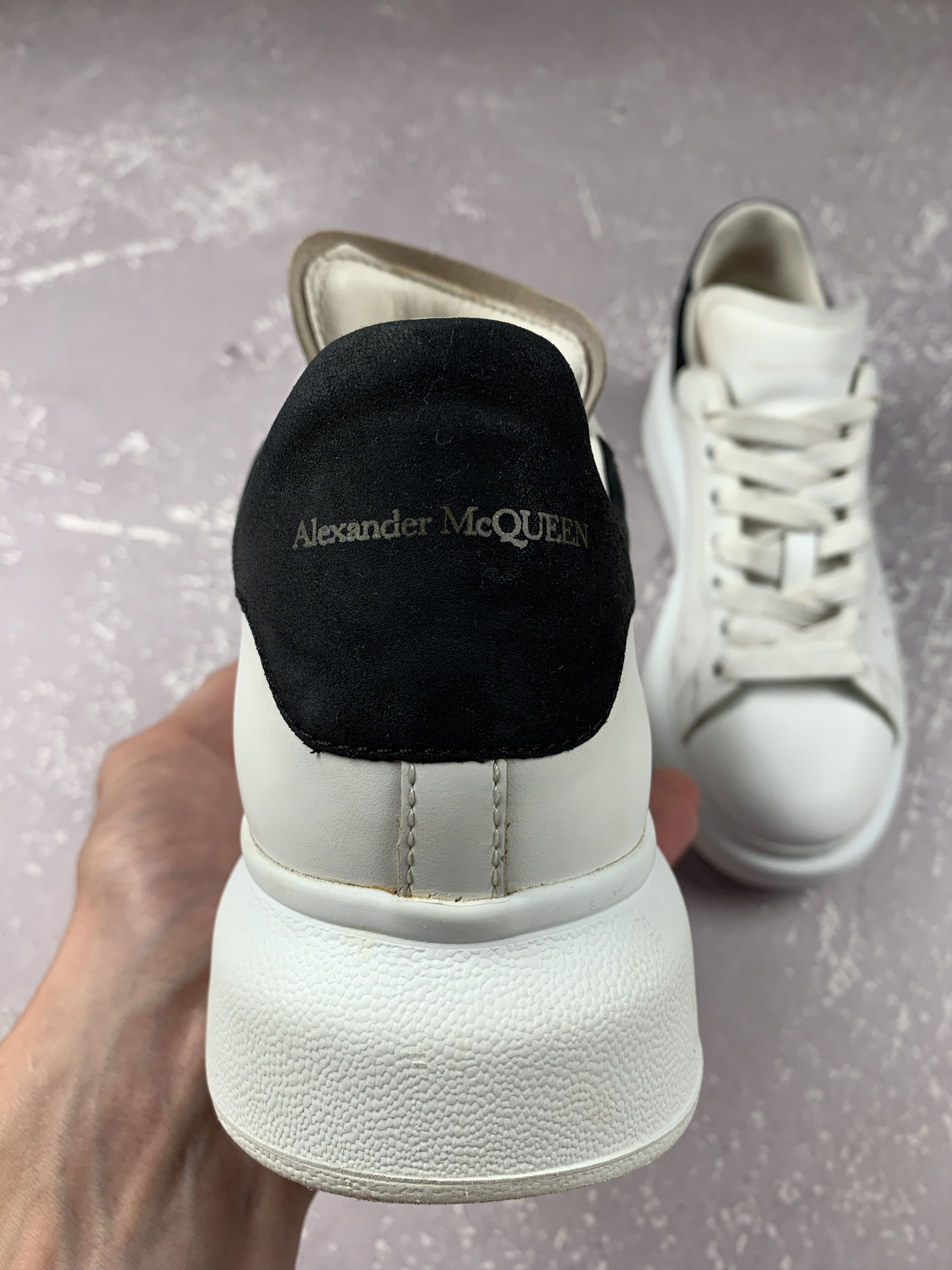Alexander McQueen Alexander McQueen Oversize Sneakers Leather/Suede 39 1/2 Size US 6.5 / EU 39-40 - 5 Thumbnail