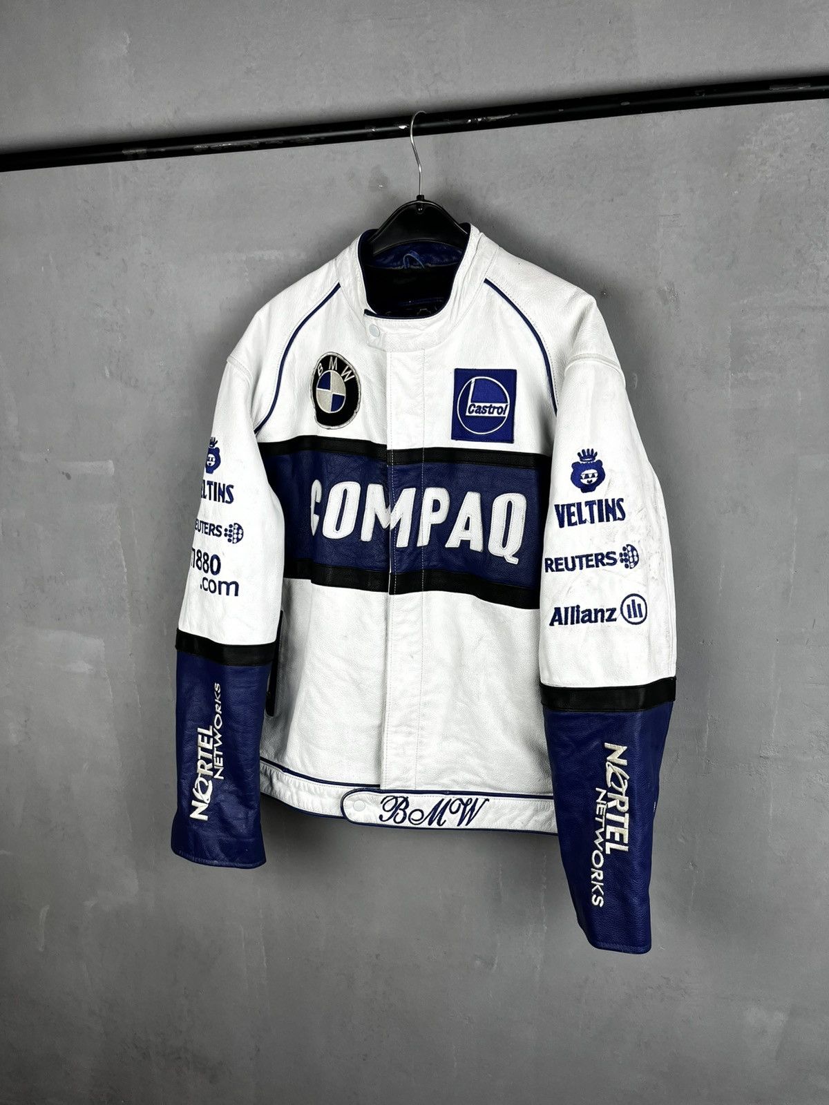 BMW Bmw racing leather jacket vintage size XL Size US XL / EU 56 / 4 - 1 Thumbnail